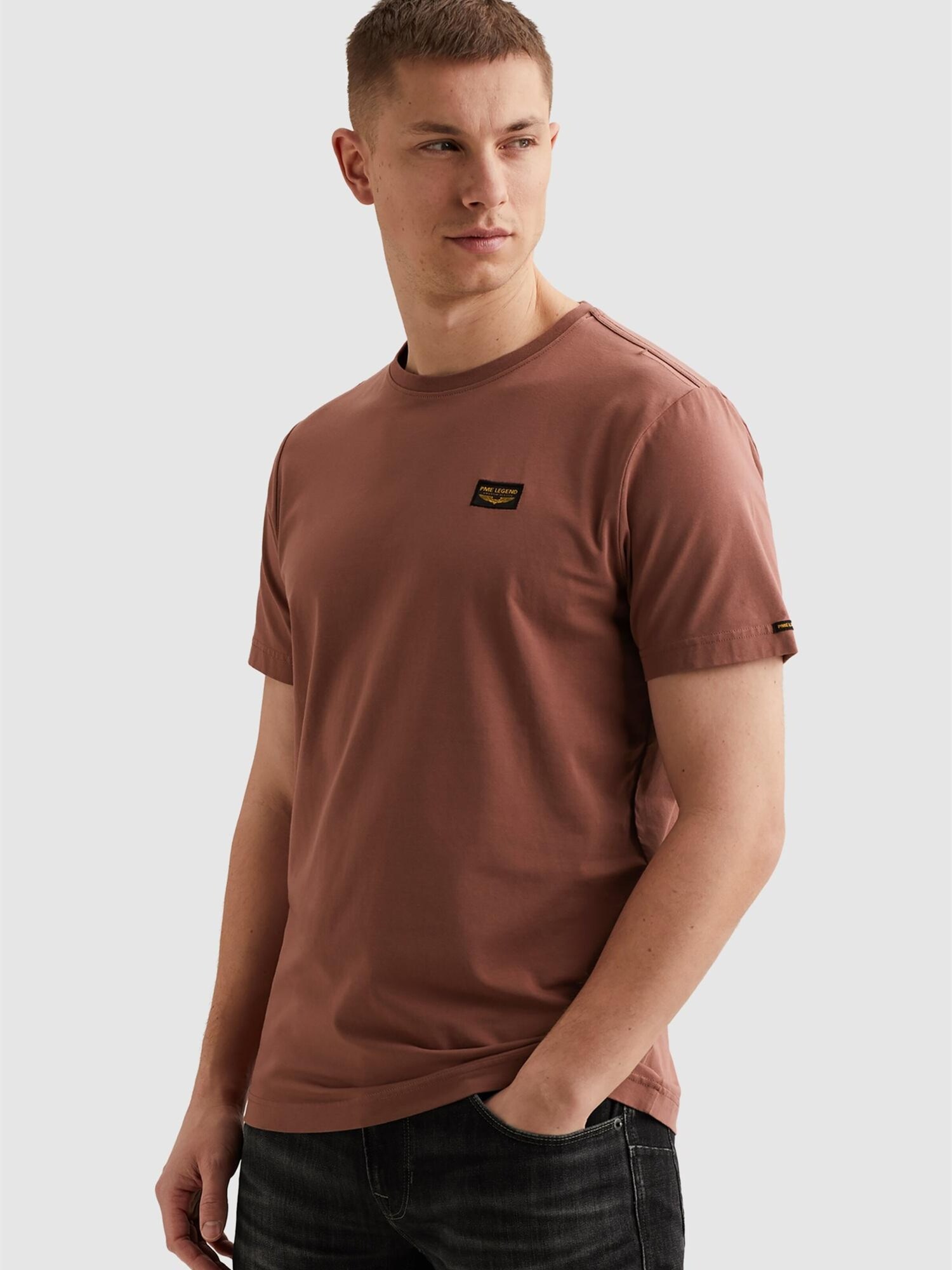 Pme Legend Shirt 'American Classic T-shirt' Rood