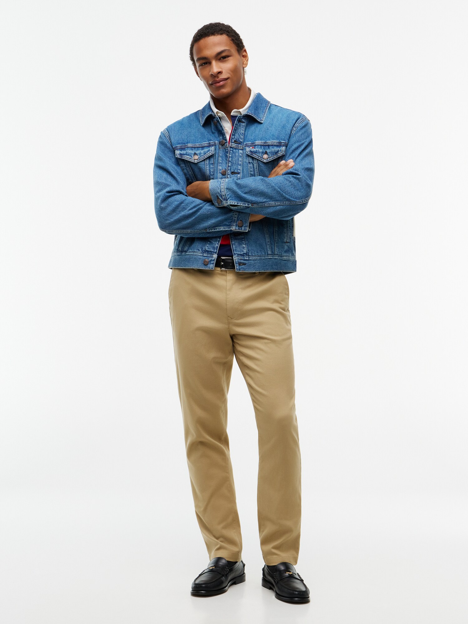 TOMMY HILFIGER Pantalón chino 'DENTON'  caqui – imagen 4