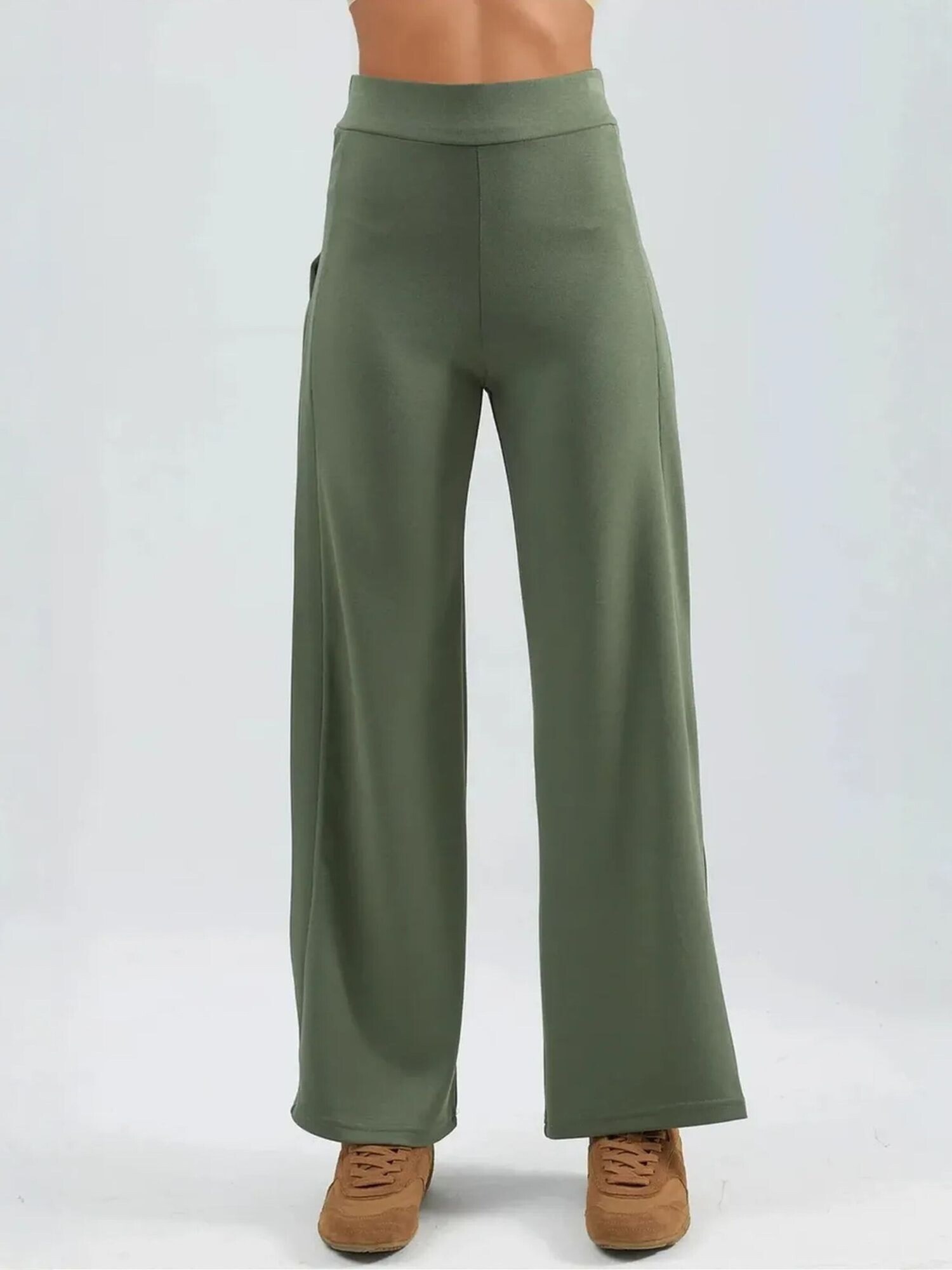 Lady Bersan Hlače 'Jogginghose' pastelno zelena