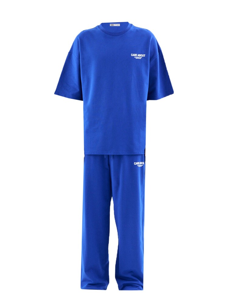 VAMOS CLO Hose Herren Größe 33 blau / weiß