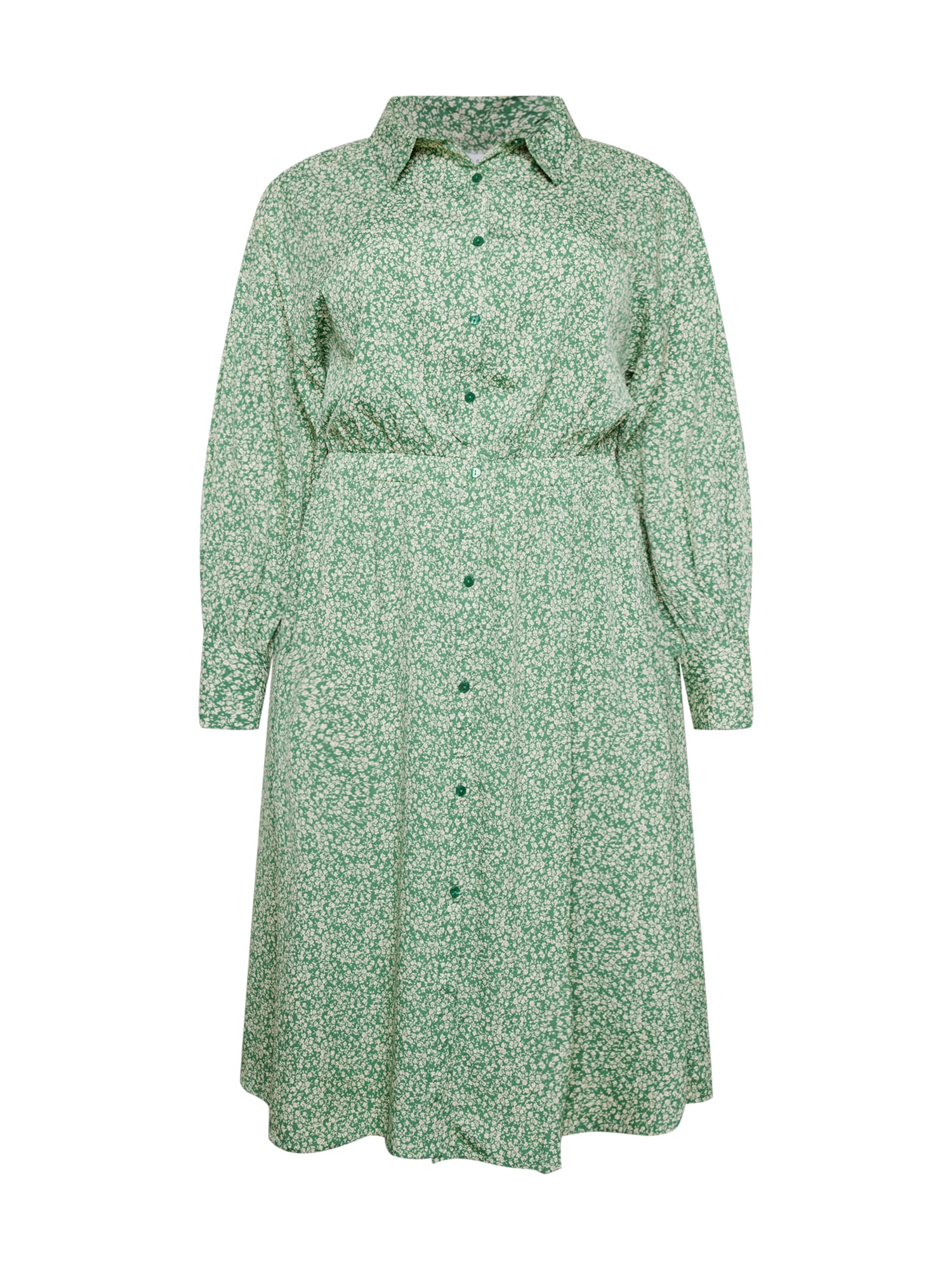 In The Style Curve Palaidinės tipo suknelė 'STACEY' šviesiai žalia / smėlio spalva