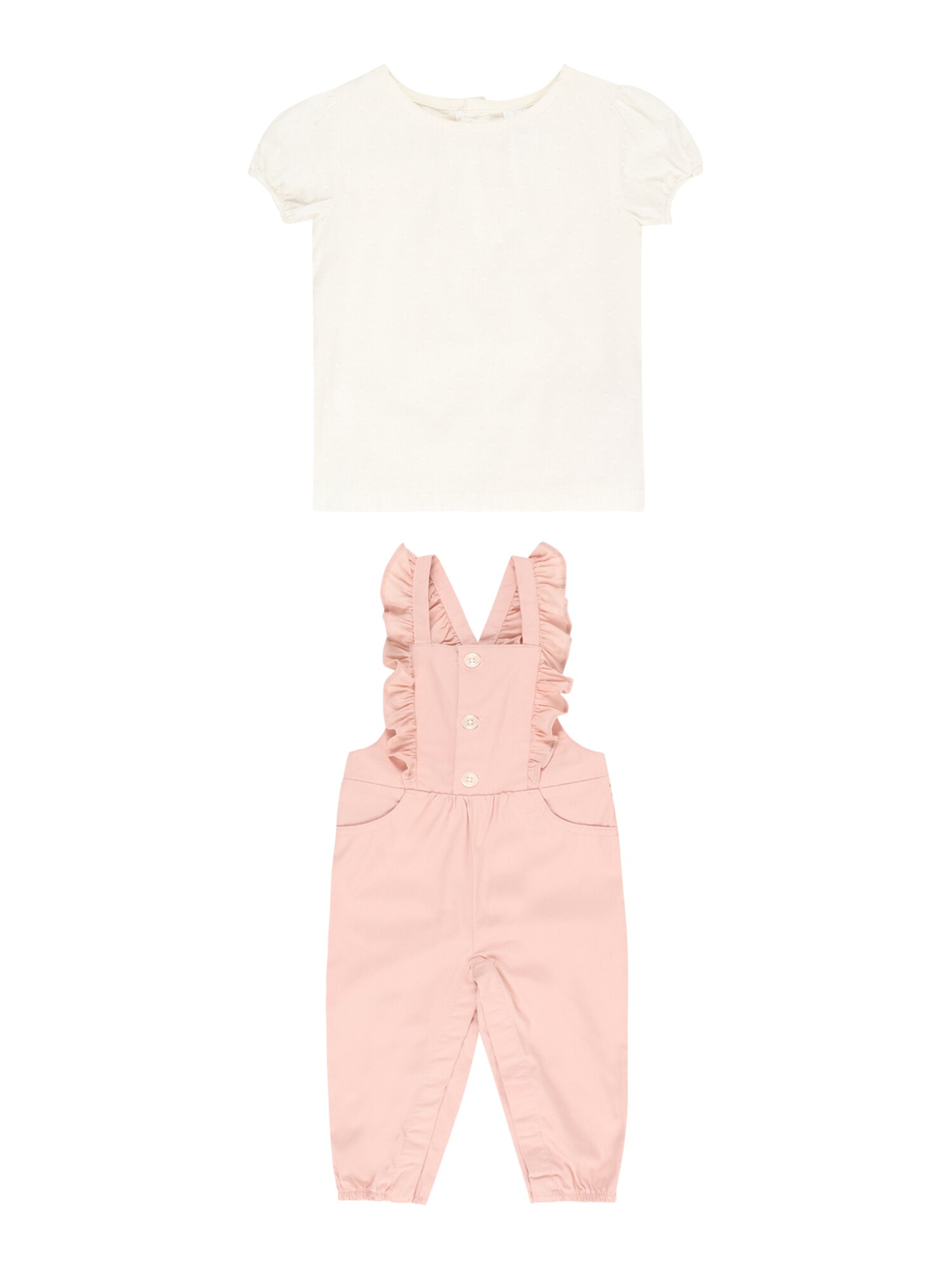 Carter's Set  rosé / šedobiela