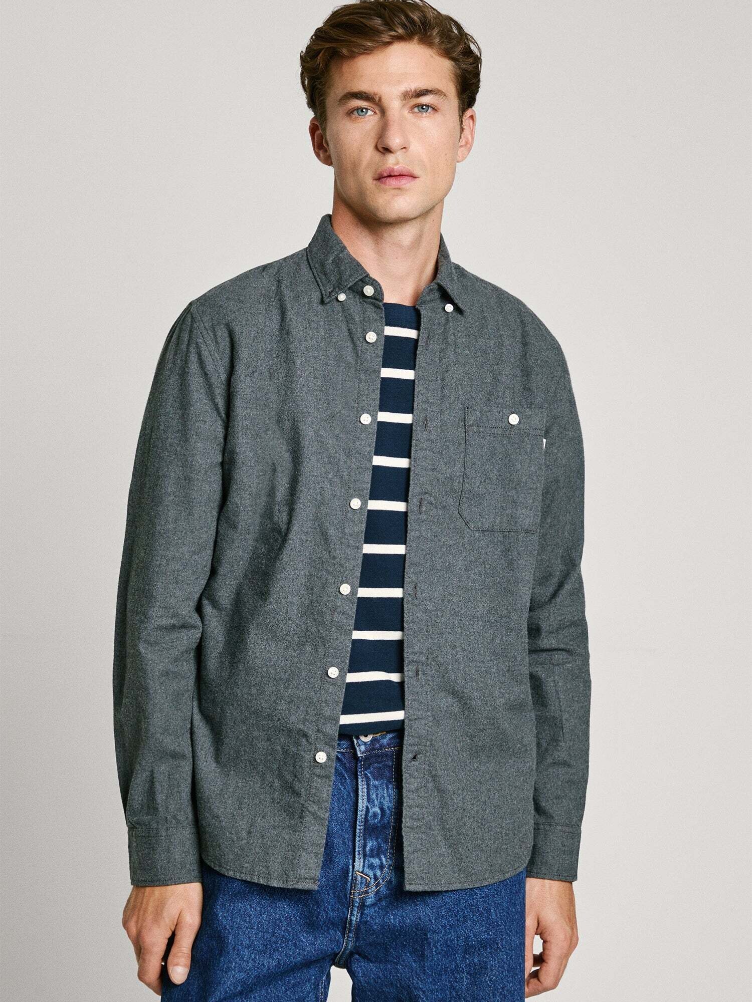 Pepe Jeans Camisa 'MIKE' grafito – imagen 2