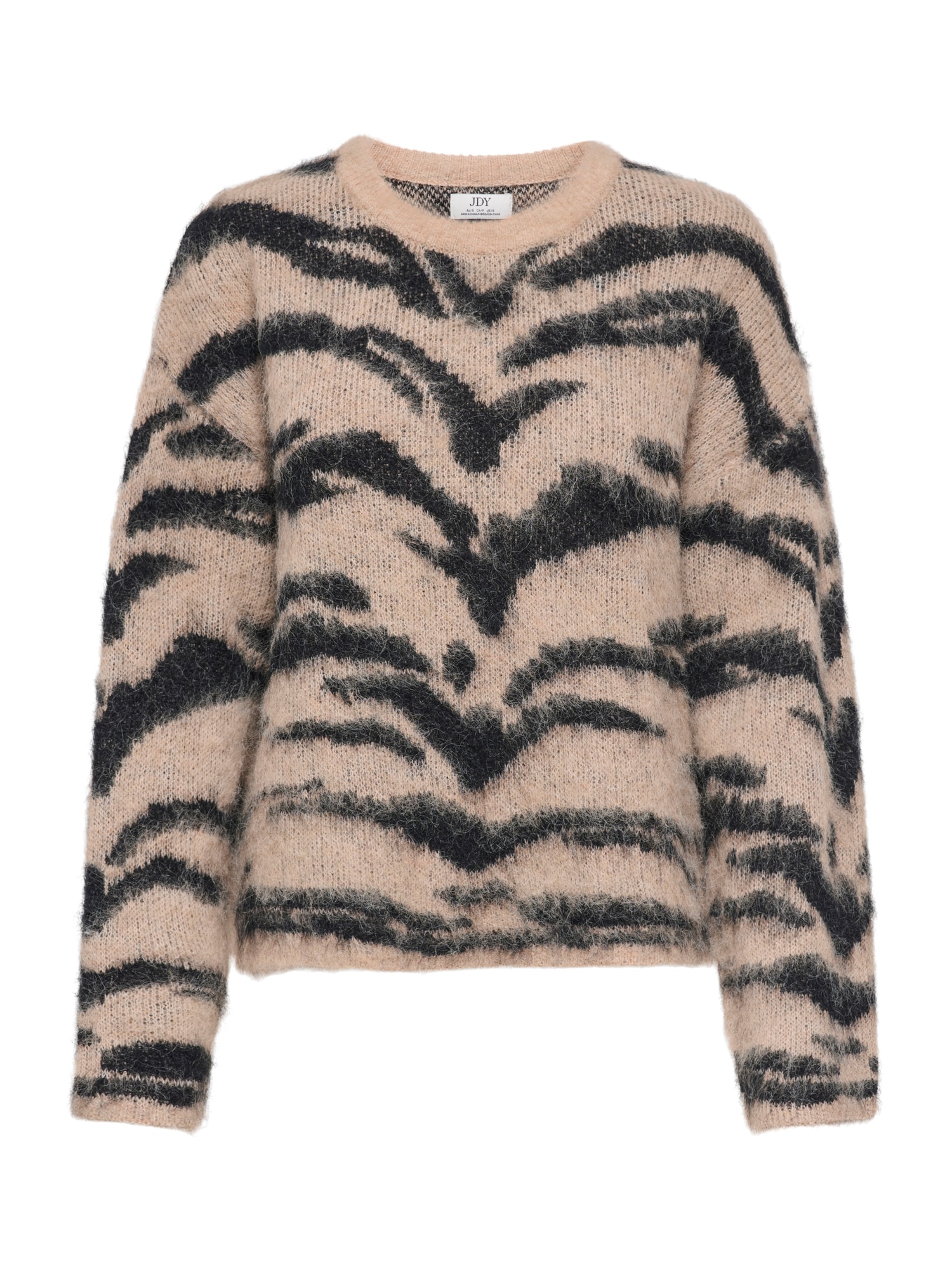 JDY Pulover JDYCECILIE bej deschis / negru