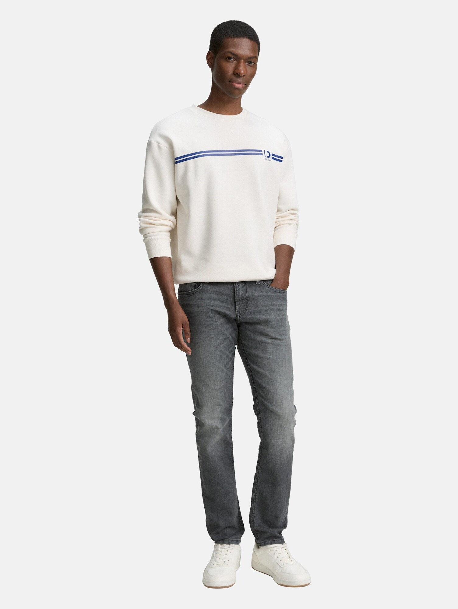TOM TAILOR DENIM Farmer 'Piers'  szürke farmer termék 2. képe