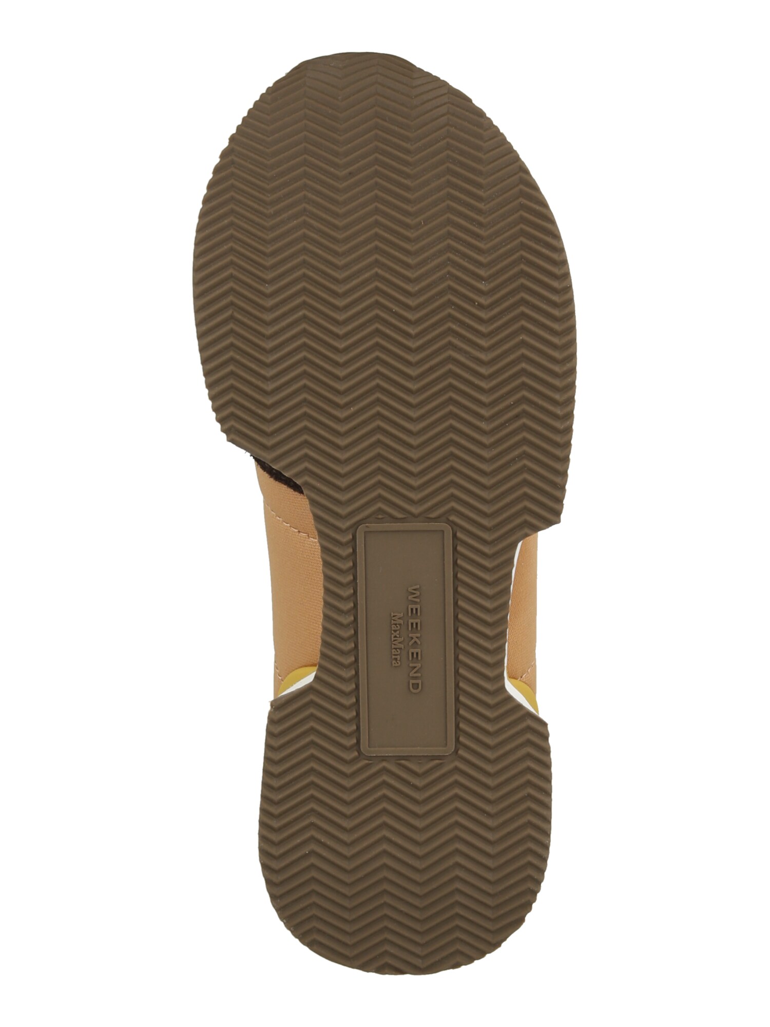 Weekend Max Mara Zapatillas deportivas bajas 'WKAZAMBRA'  camelo / chocolate – imagen 3