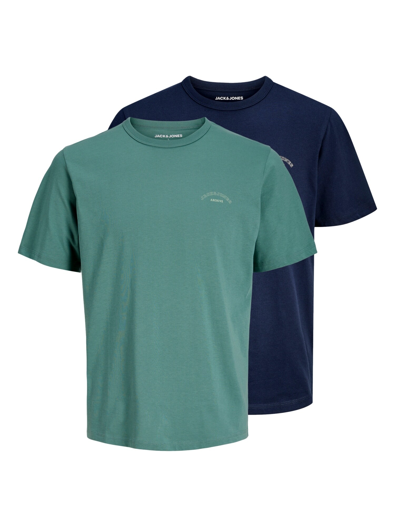 Jack & Jones Junior Majica 'College'  modra / zelena