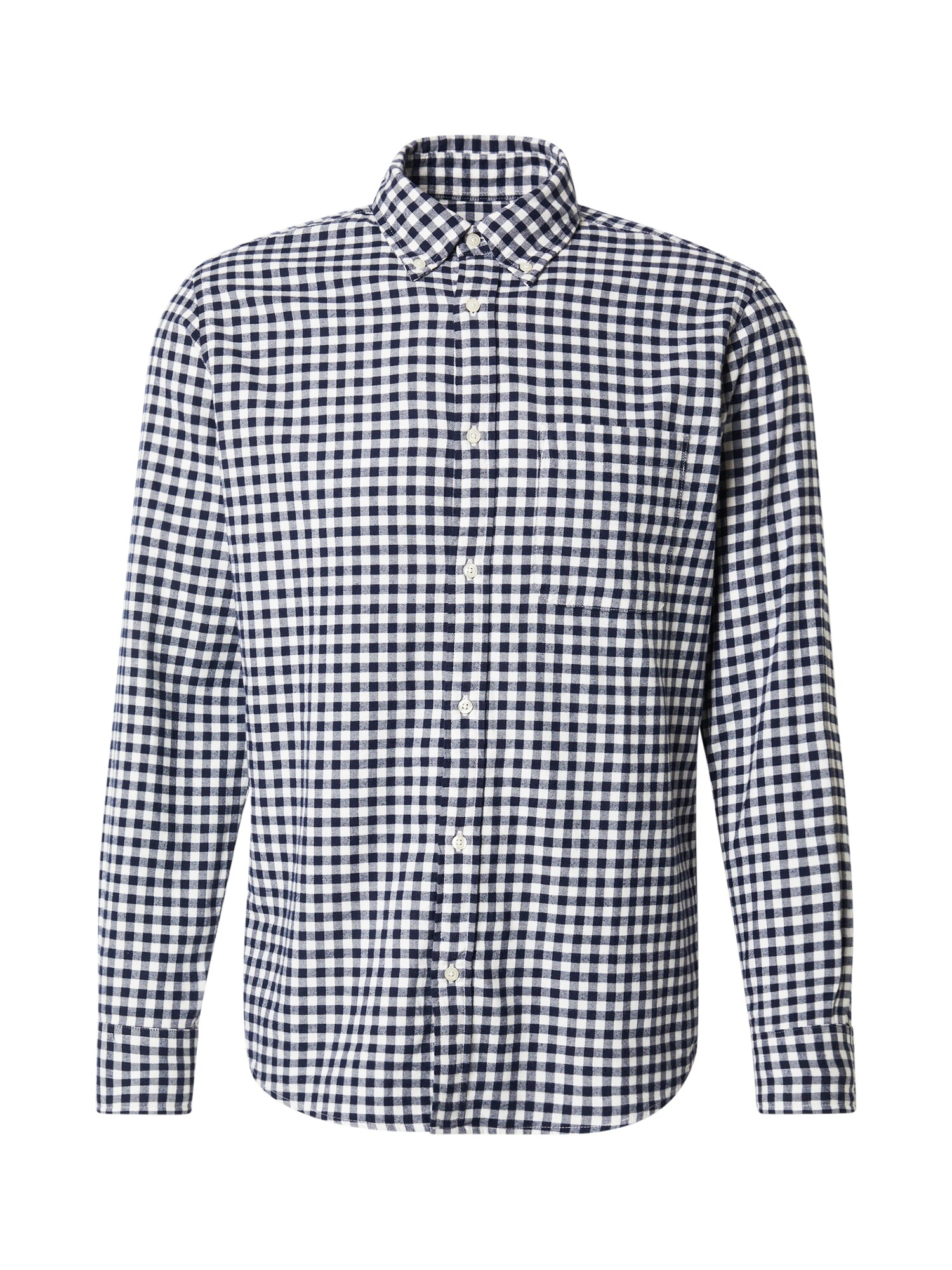 UNITED COLORS OF BENETTON Cămașă  albastru închis / alb