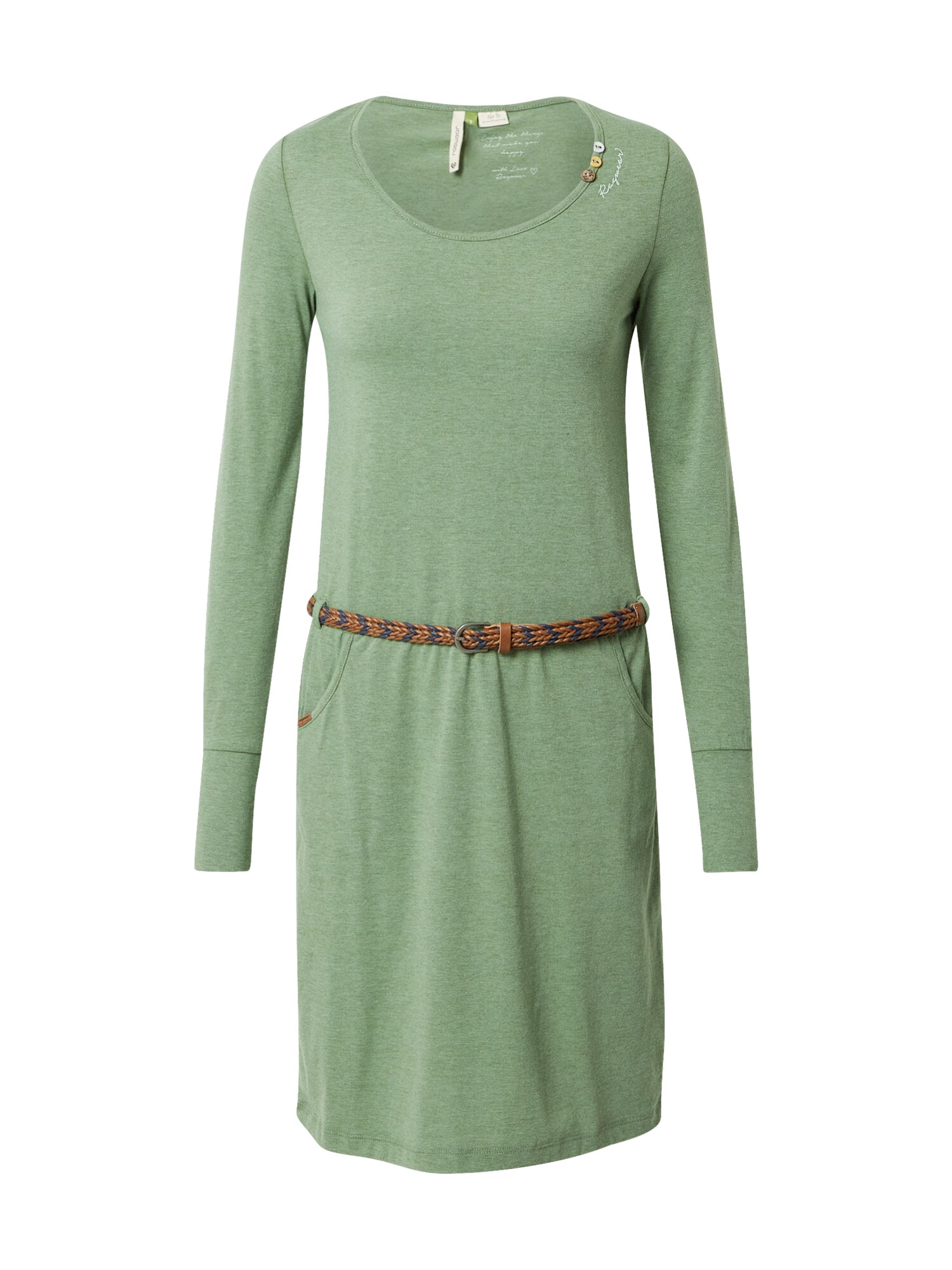 Ragwear Suknelė 'Montana'  margai žalia
