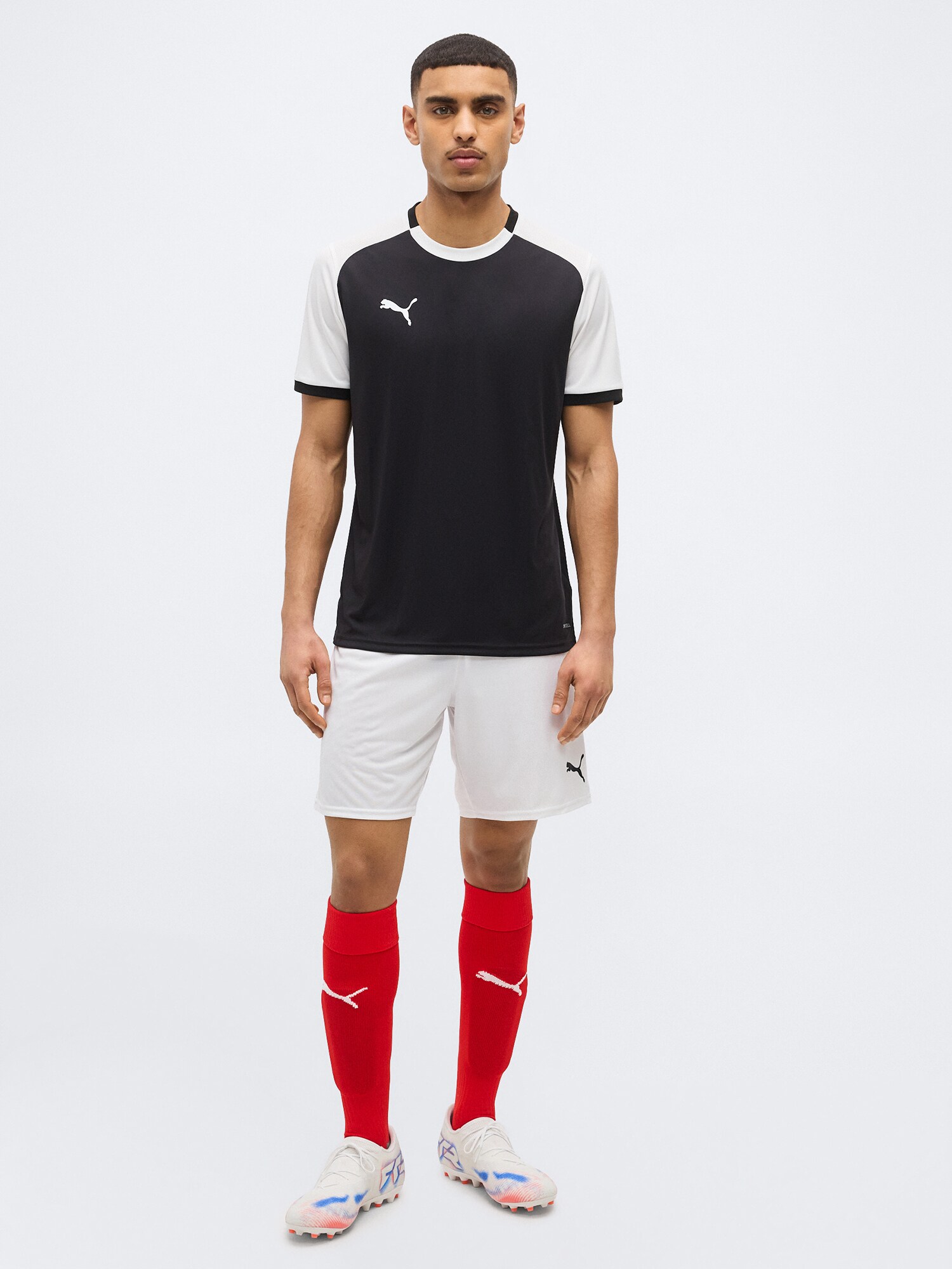PUMA Camiseta funcional 'TeamLiga26 Matchday'  negro / blanco – imagen 8