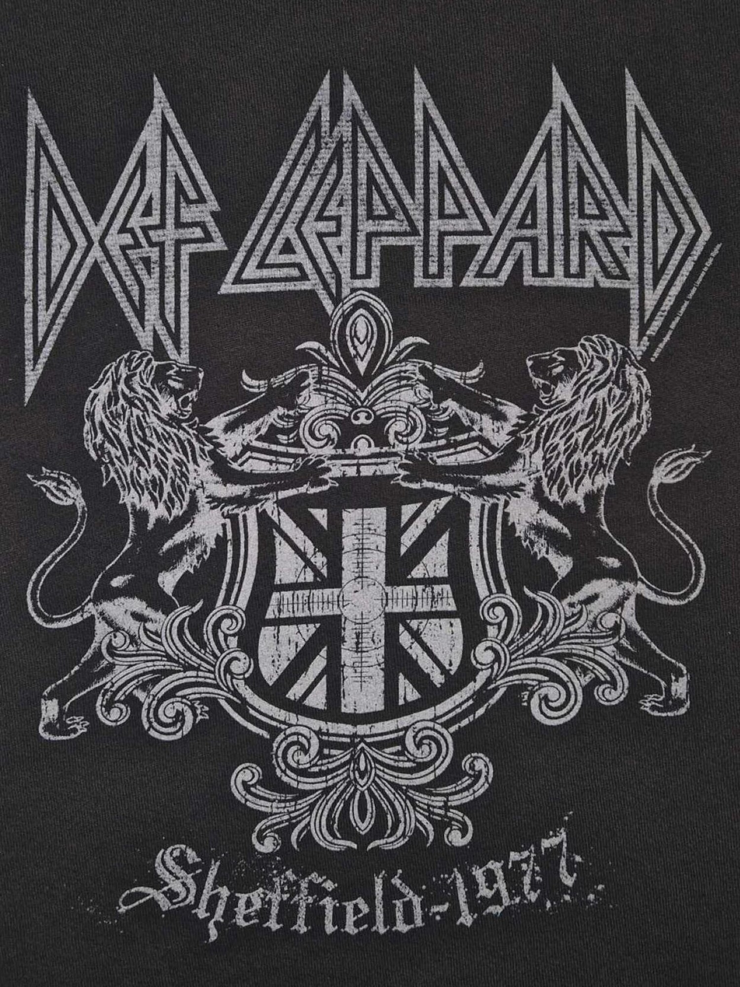 Def Leppard Camiseta 'Def Leppard - Sheffield 1978 T-Shirt' negro – imagen 3