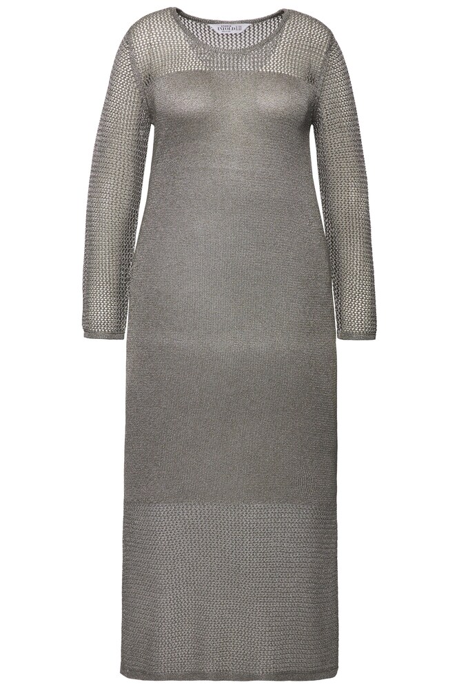 Studio Untold Kleid Damen Größe 42/44 silber Winterkleid