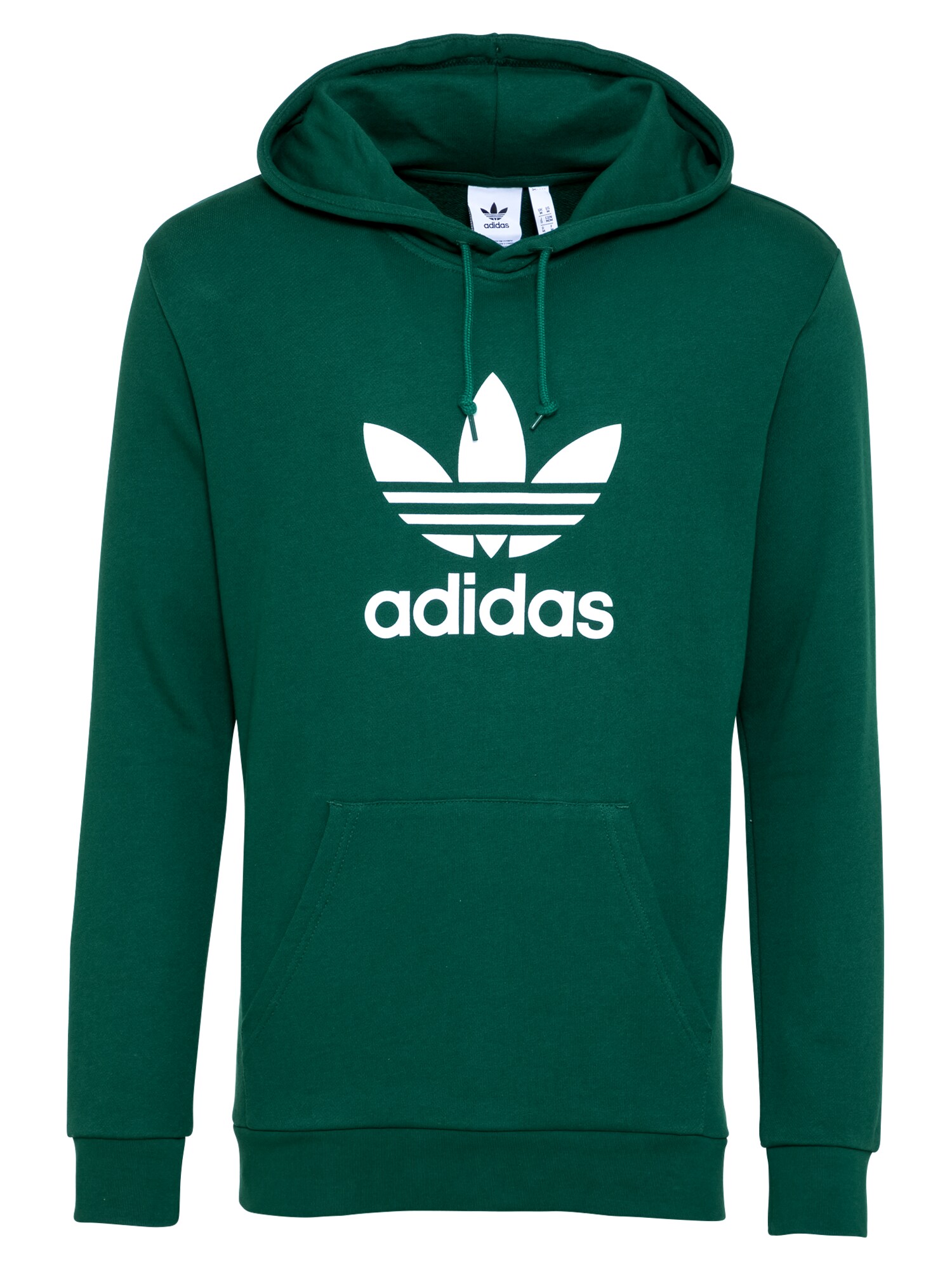 ADIDAS ORIGINALS Megztinis be užsegimo  balta / tamsiai žalia