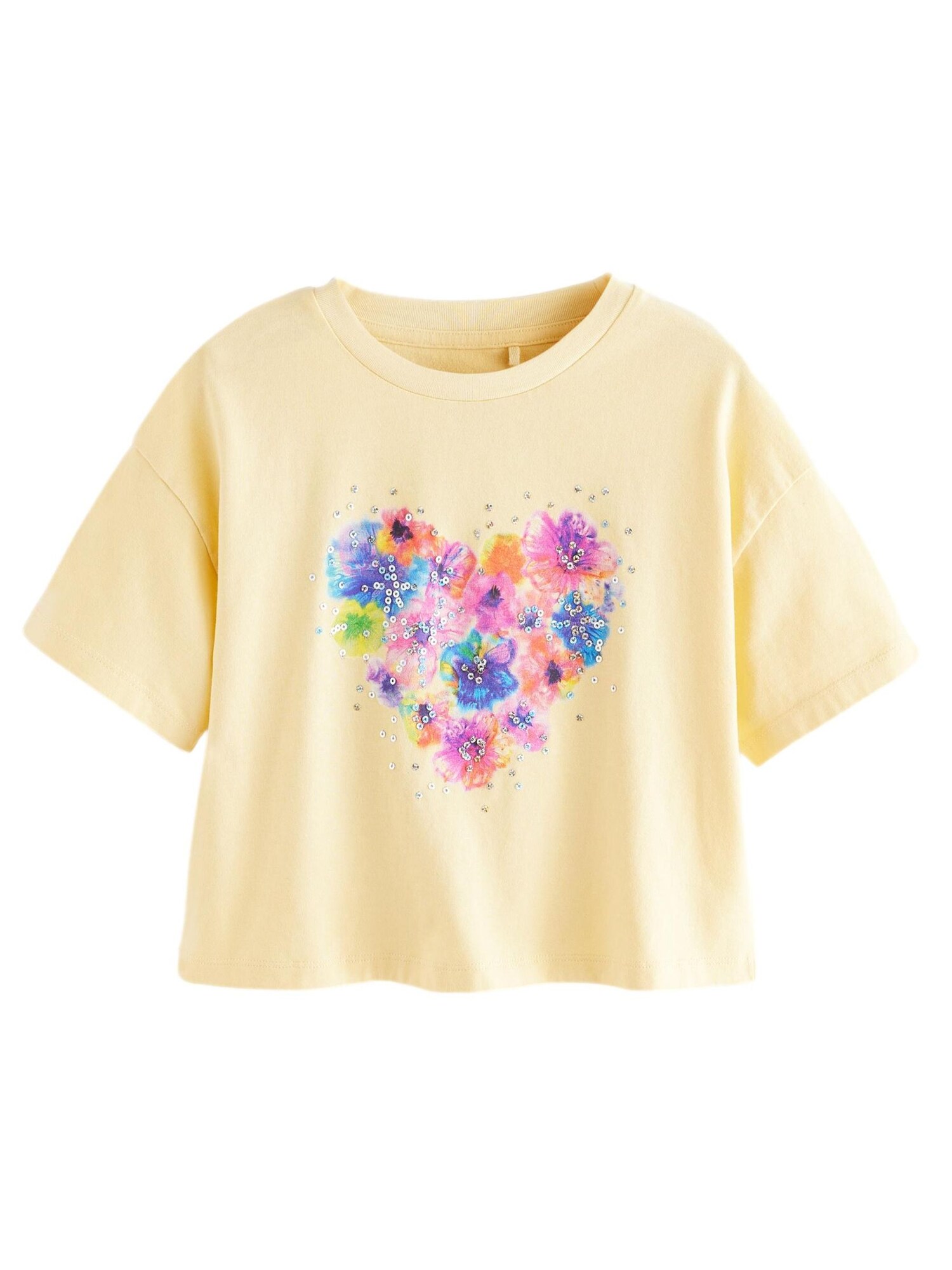Next Tricou  galben / mai multe culori