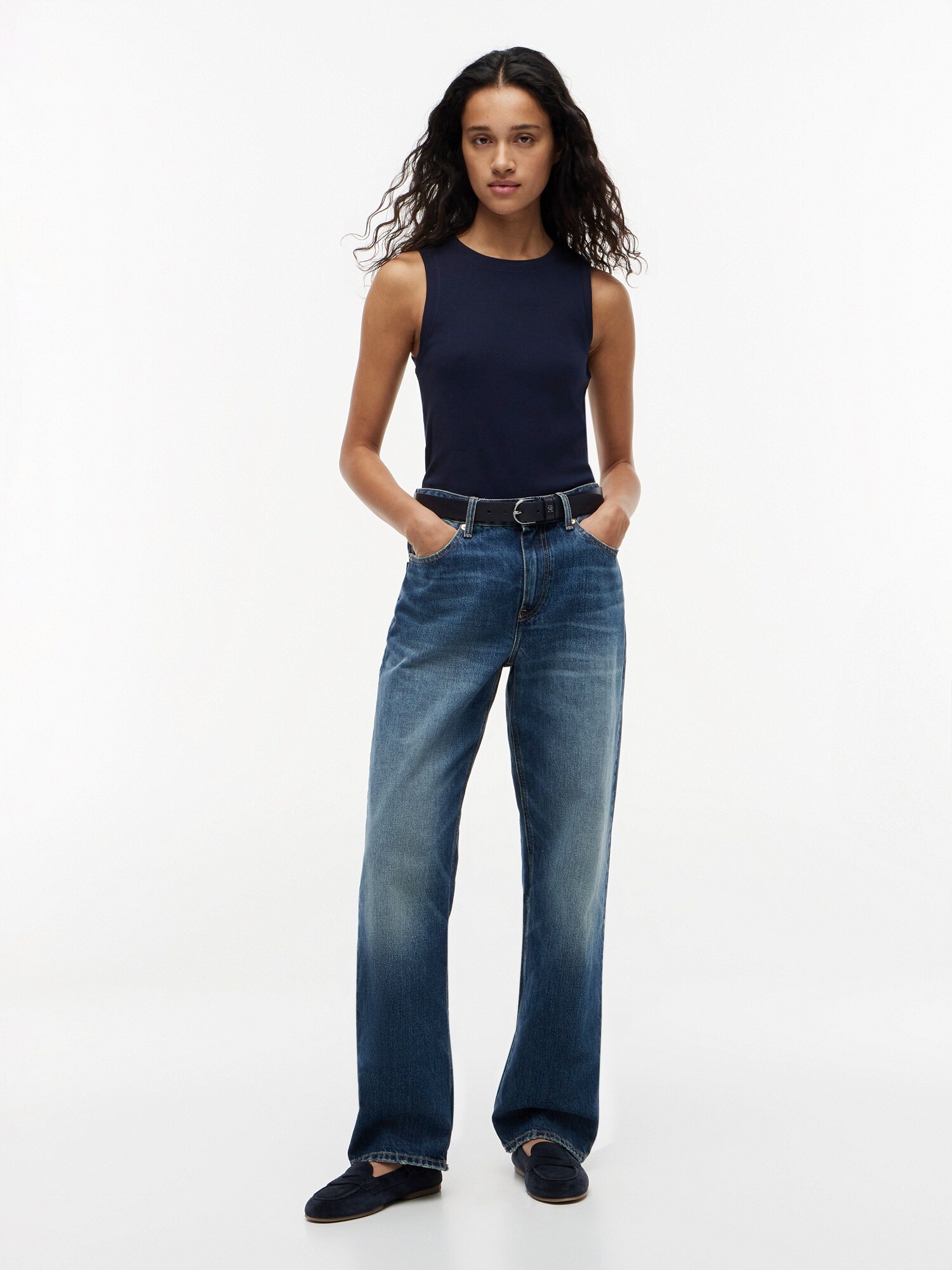 TOMMY HILFIGER Top  navy – imagen 4
