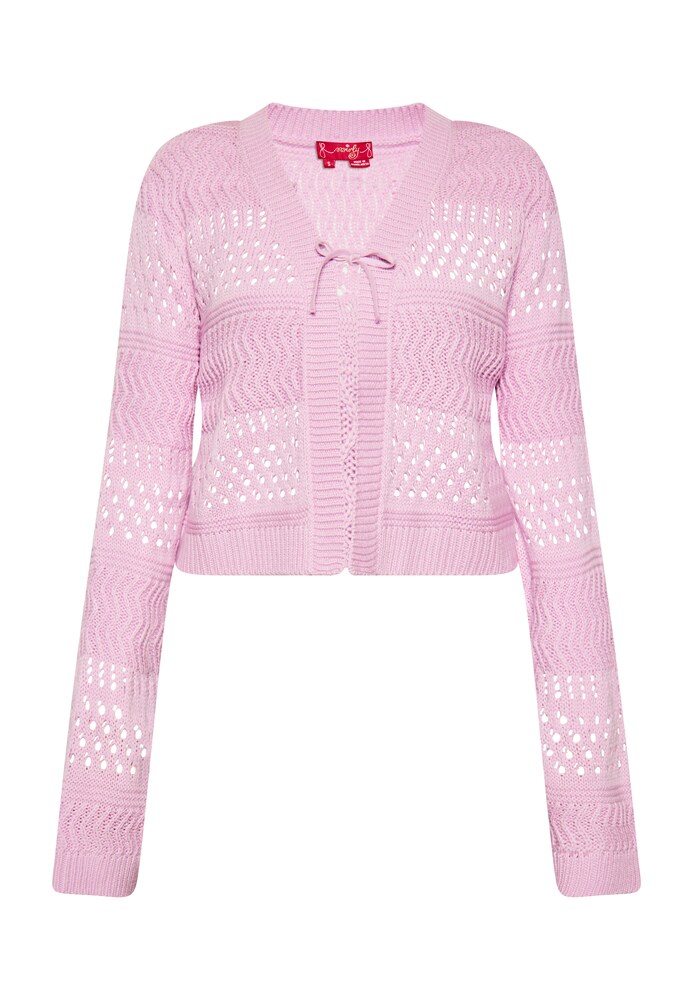 swirly Strickjacke Damen Größe S rosa