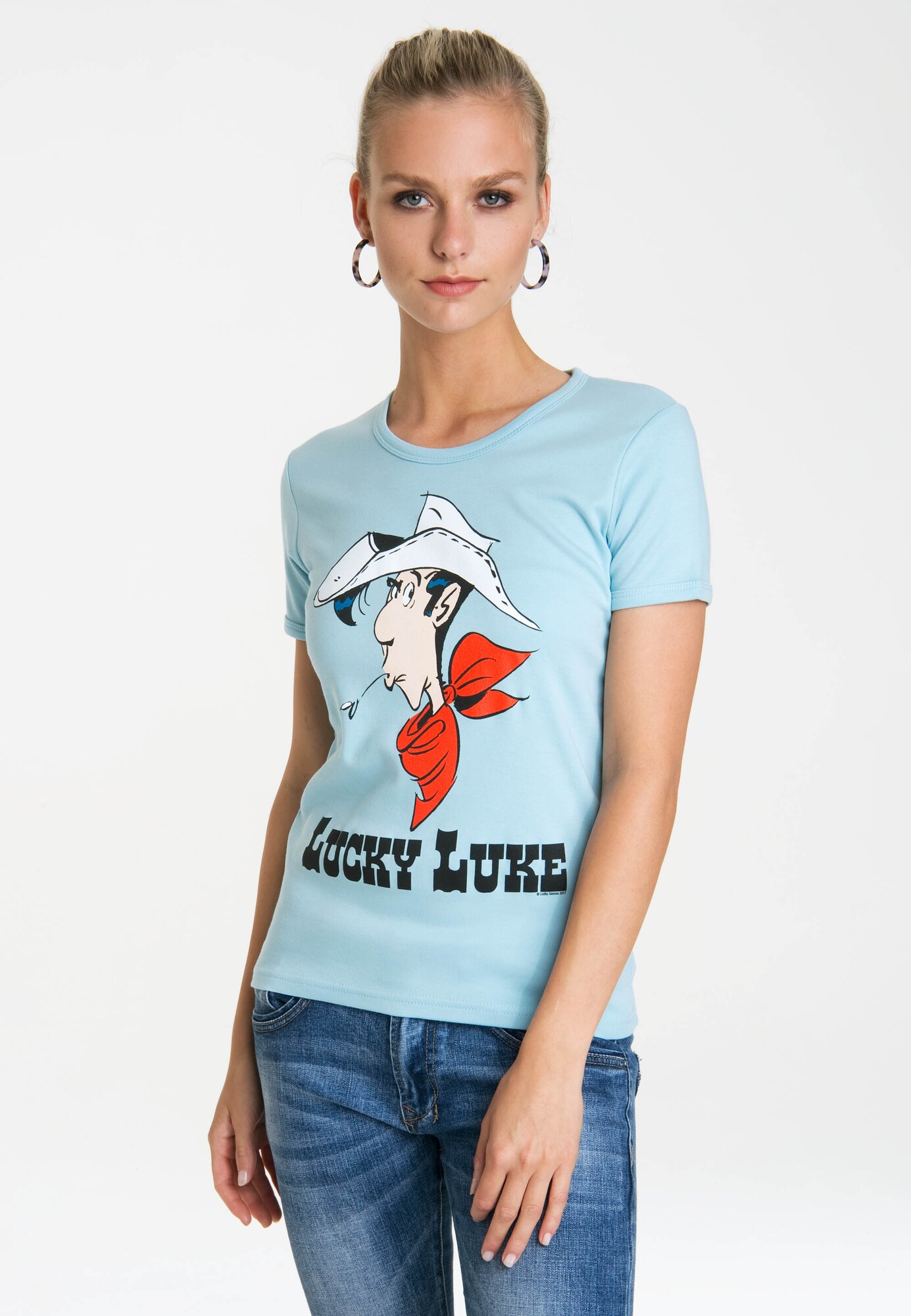 Thumbnail - LOGOSHIRT T-Shirt Lucky Luke Portrait