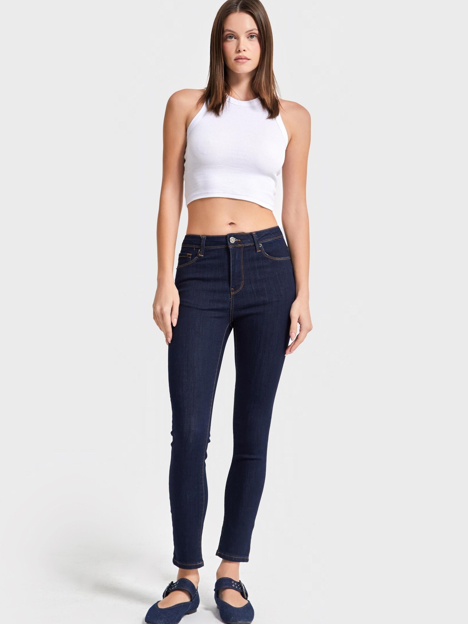 It's Basic Its Basic Jeans Skinny High Rise Jeans (Lenght 26)
