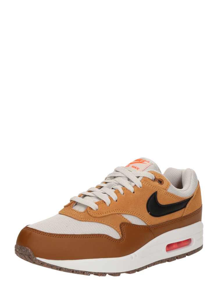 Nike Sportswear Sneaker 'AIR MAX 1 ESS' Herren Größe 43 sepia / umbra / schwarz / offwhite