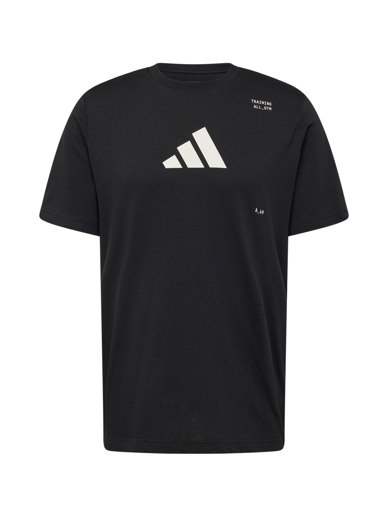 ADIDAS PERFORMANCE Tehnička sportska majica  crna / bijela