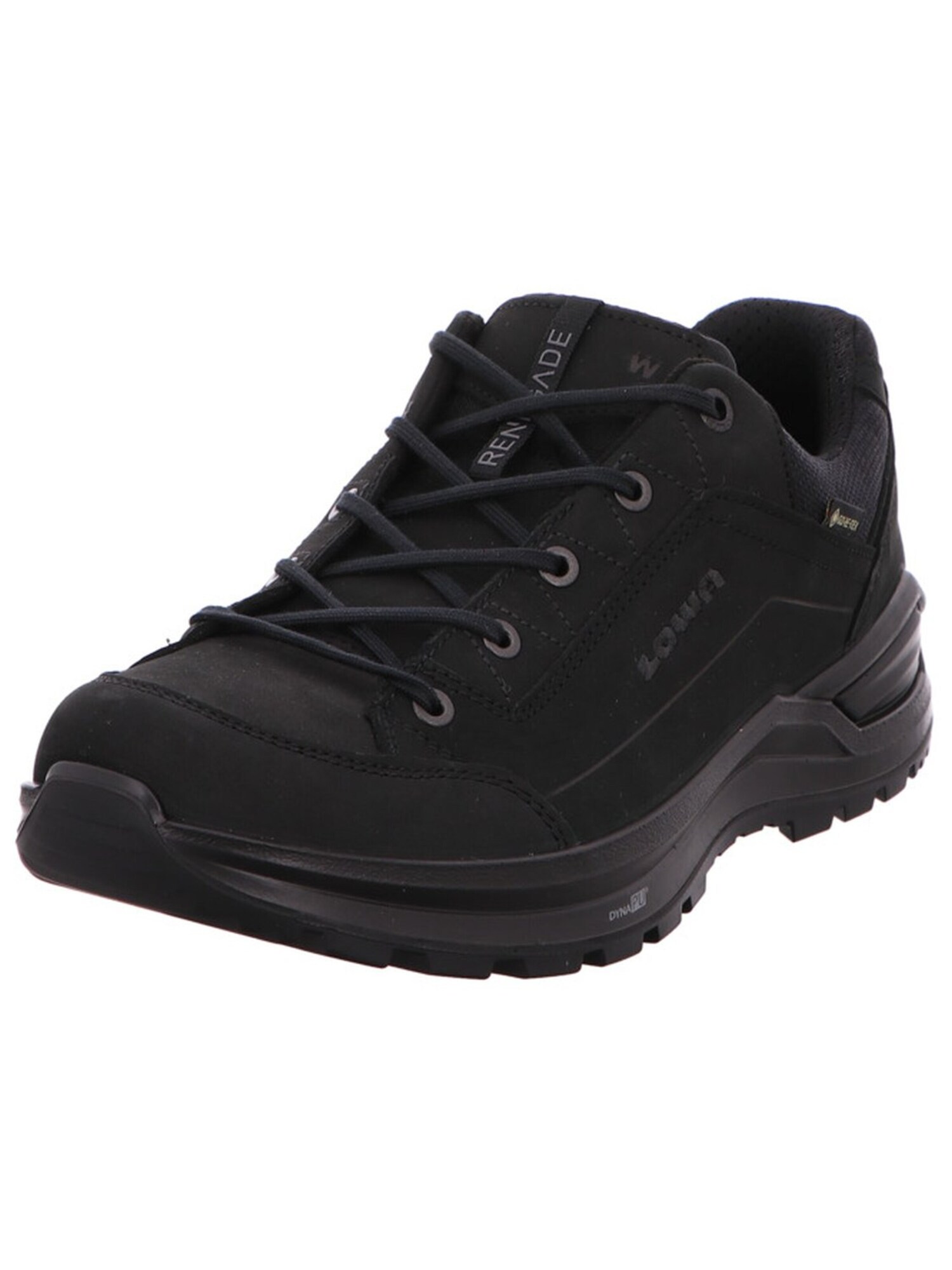 LOWA Zapatos con cordón 'Schnürschuh Herren 311967/9999 Echtleder in schwarz'  negro