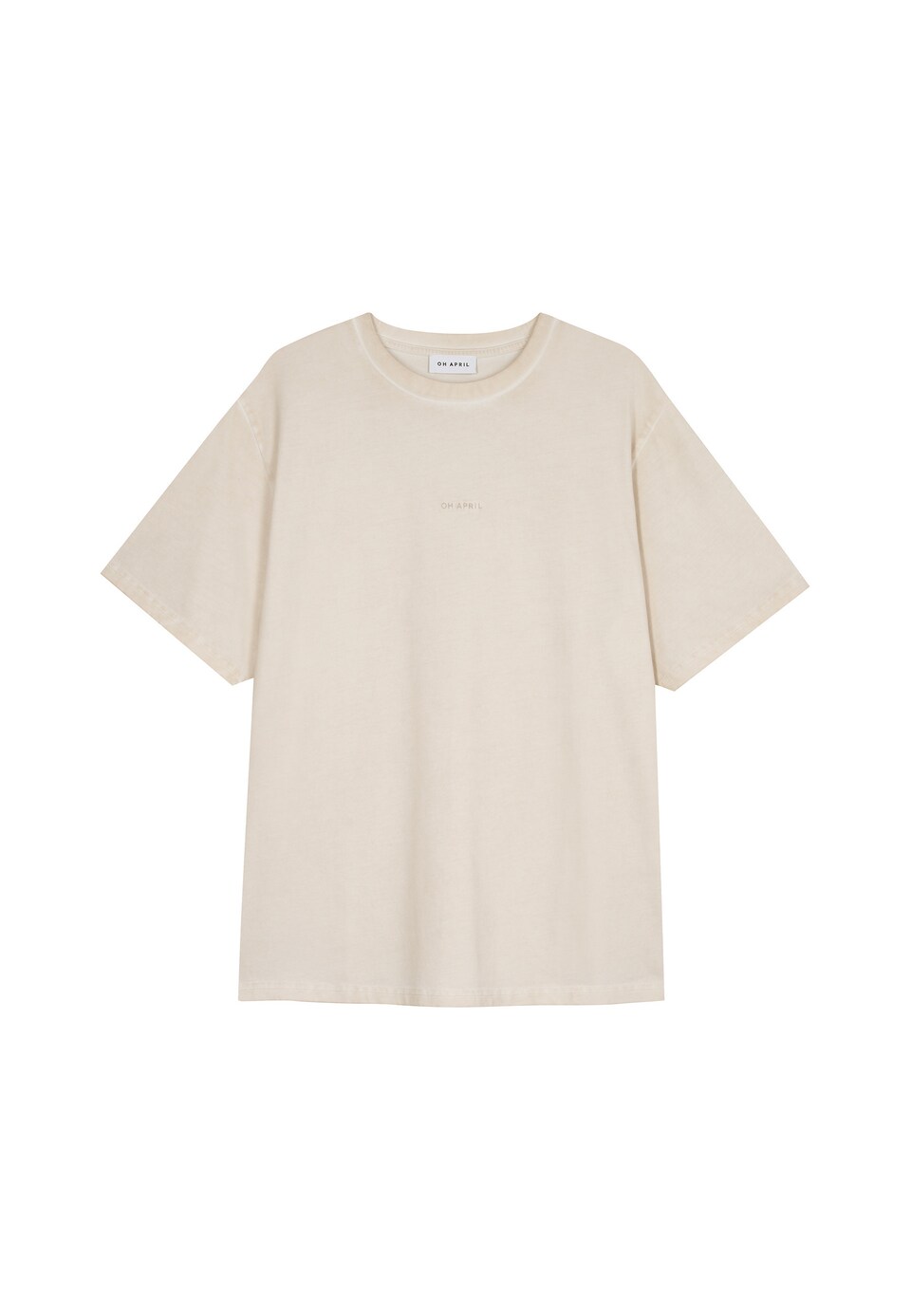 T-shirt nude / gräsgrön