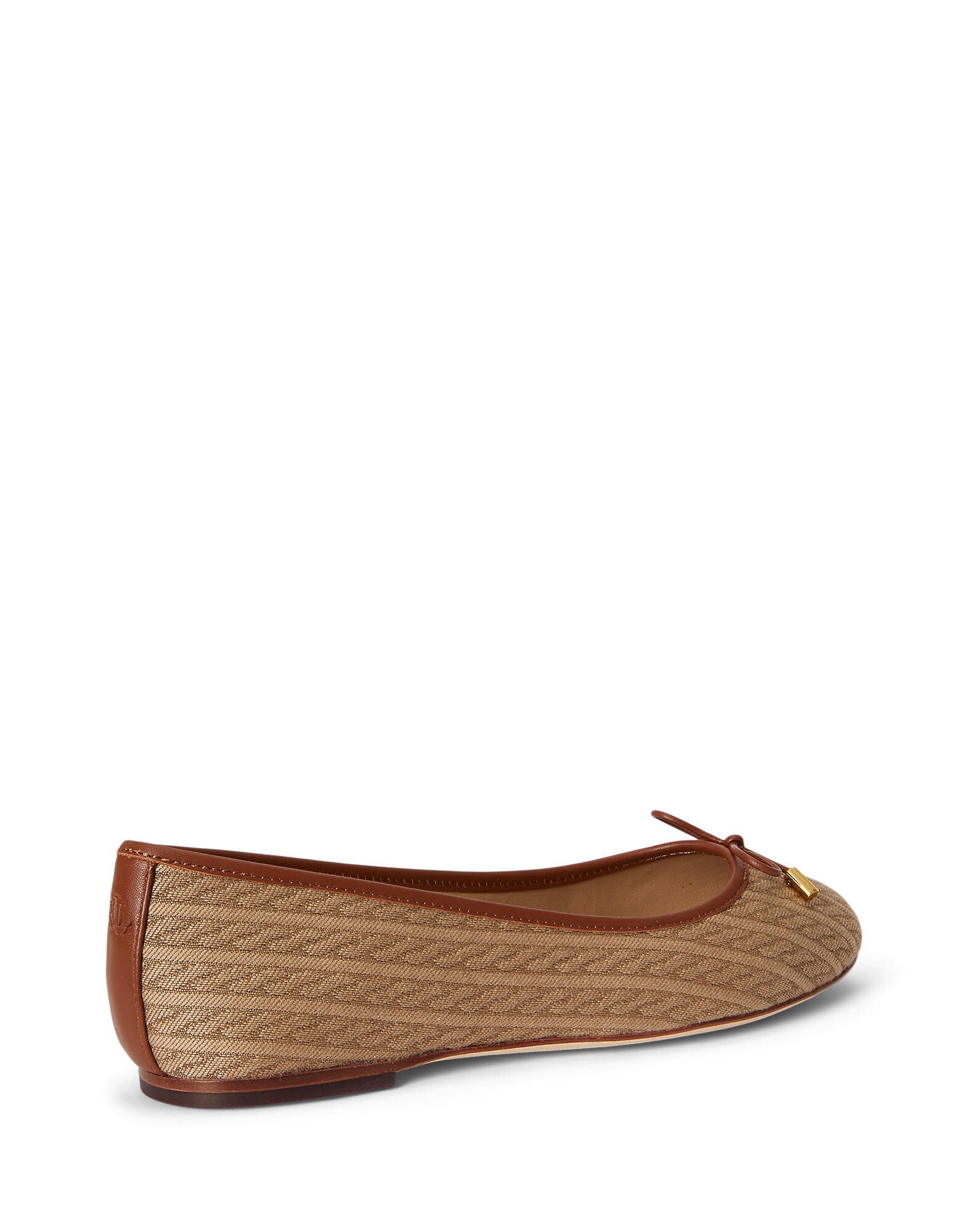 Lauren Ralph Lauren Bailarina 'JAYNA'  beige oscuro / marrón / caqui – imagen 4