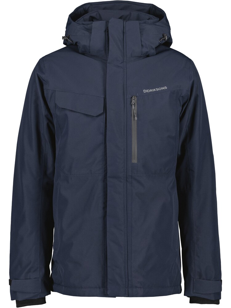 Didriksons Funktionsjacke 'STEFAN' Herren Größe XXL navy / weiß