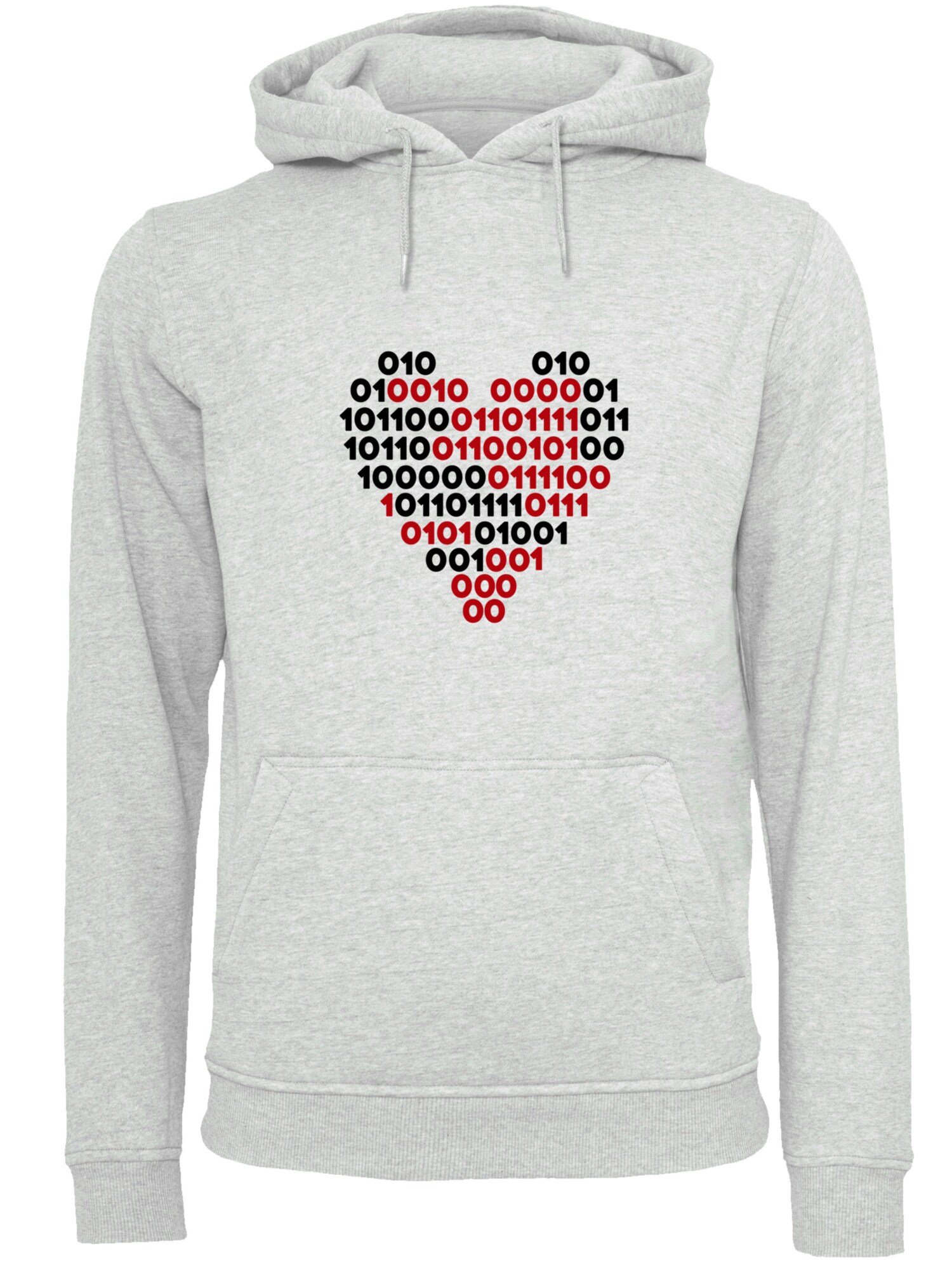 Thumbnail - F4NT4STIC Sweatshirt I love you 01001001 Binary Code Herz  Valentinstag