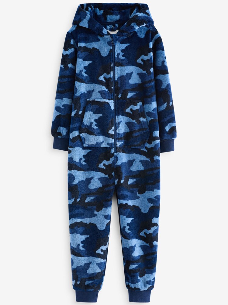 Next Schlafanzug Jungen Größe 164 hellblau / dunkelblau / schwarz