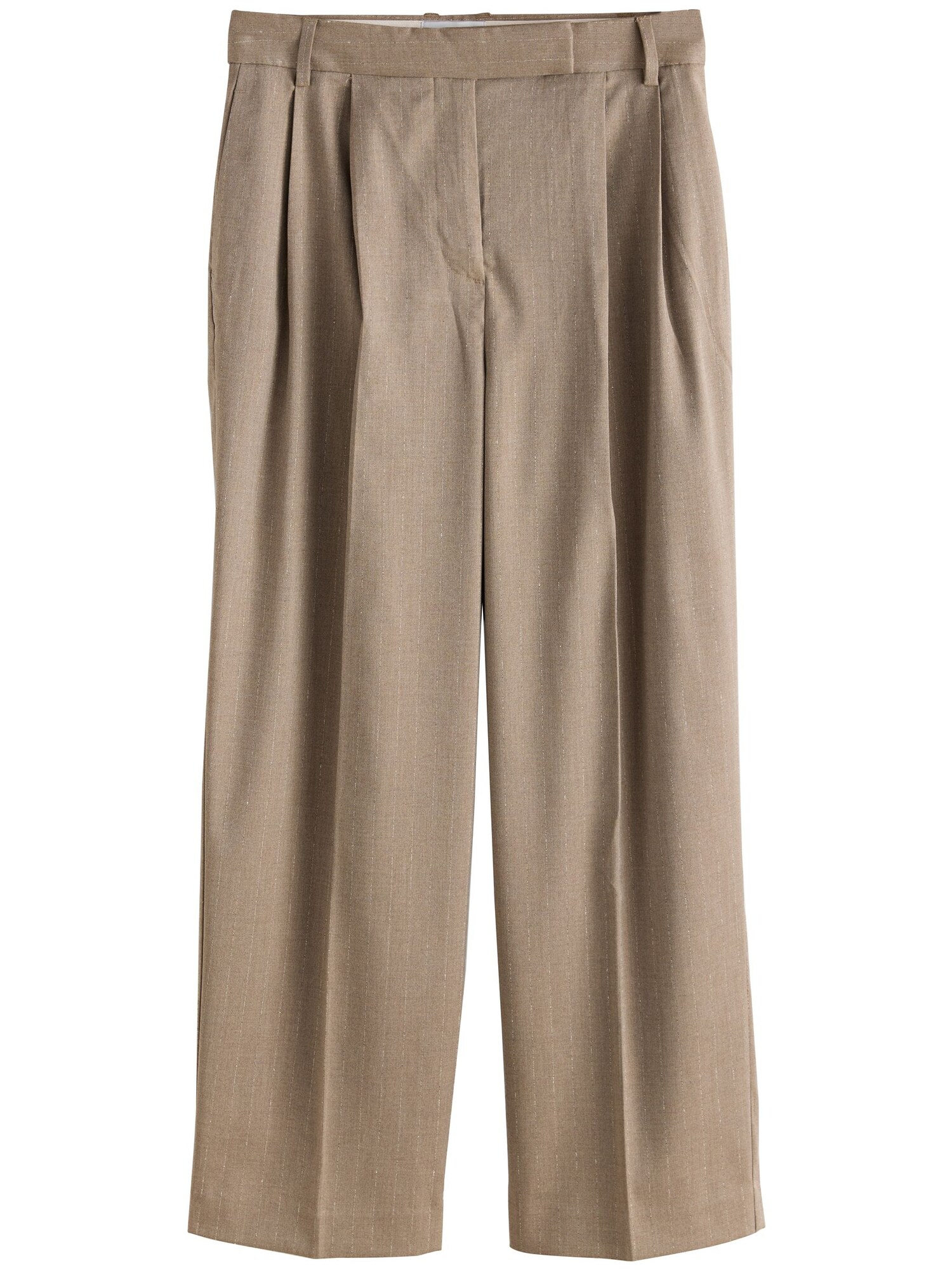 Next Pantaloni cu dungă  bej / bej deschis