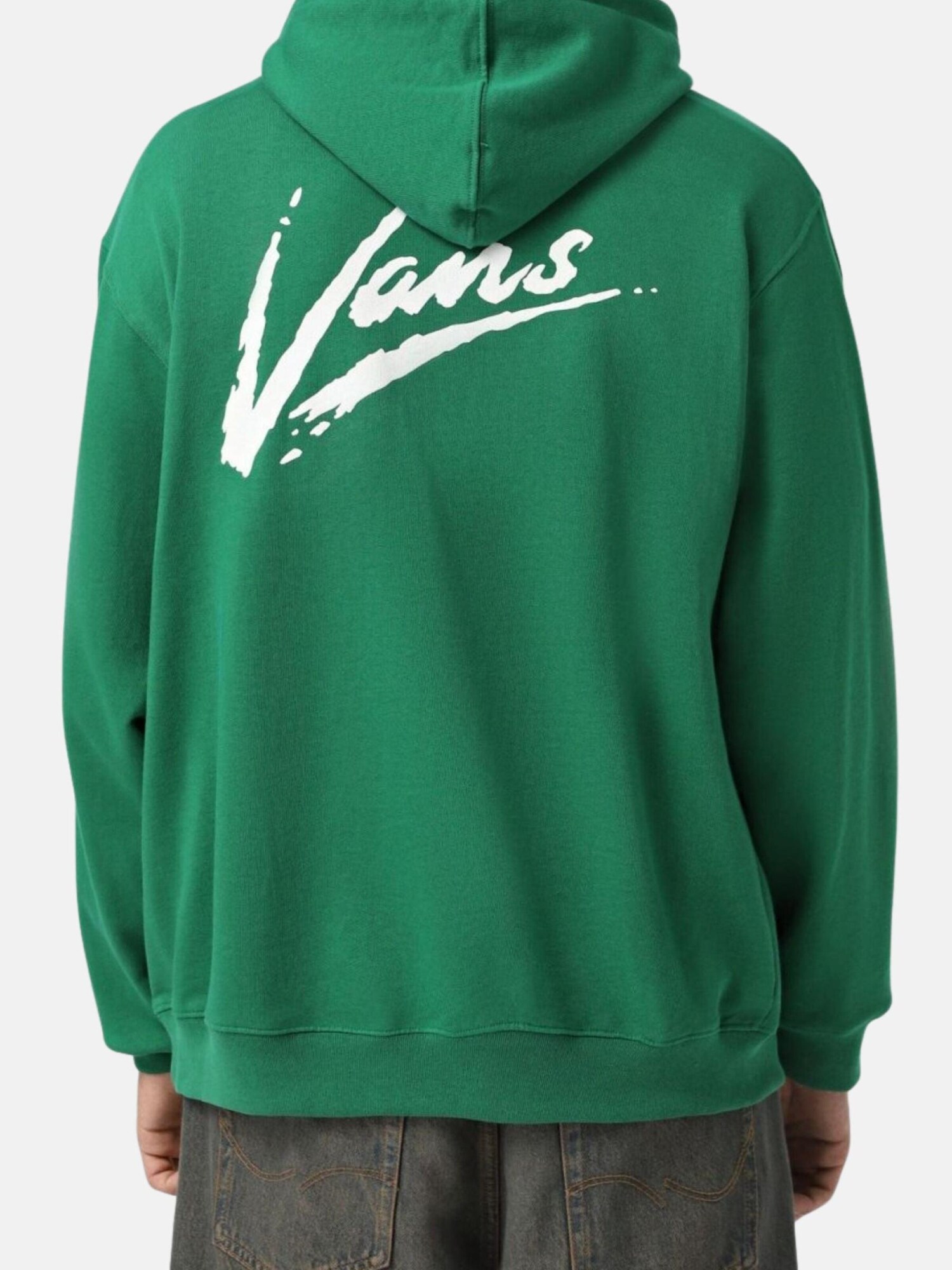 VANS Sudadera 'BRUSH SCRIPT'  verde oscuro – imagen 3
