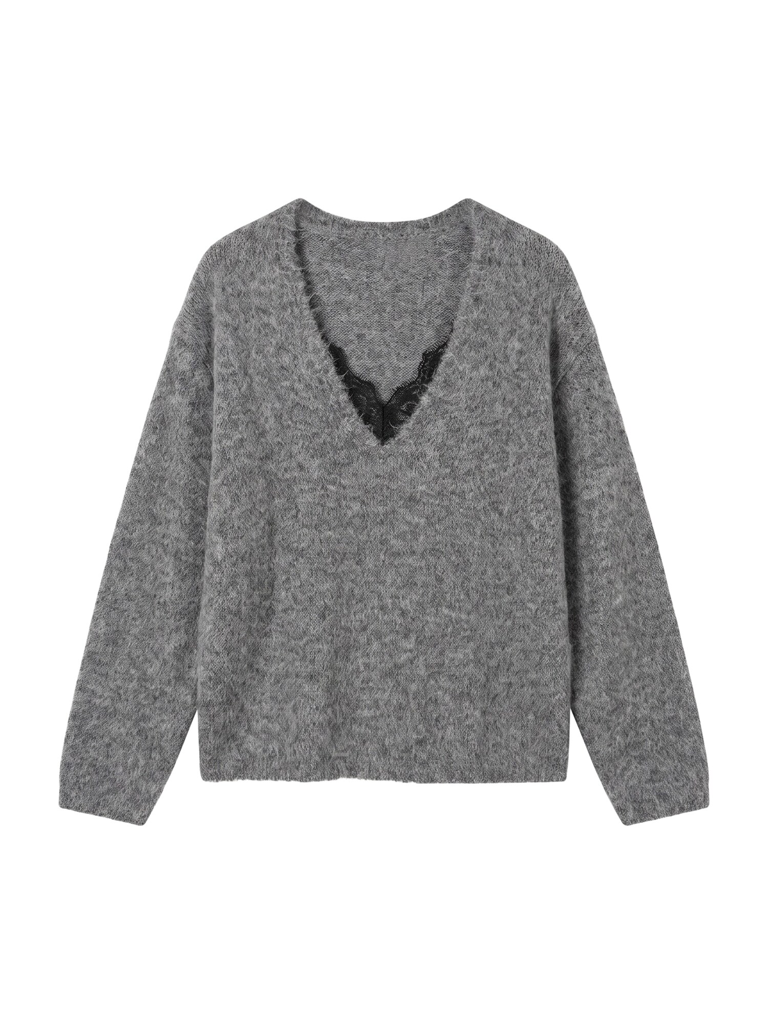 VERO MODA Pulover VMBERRY gri amestecat