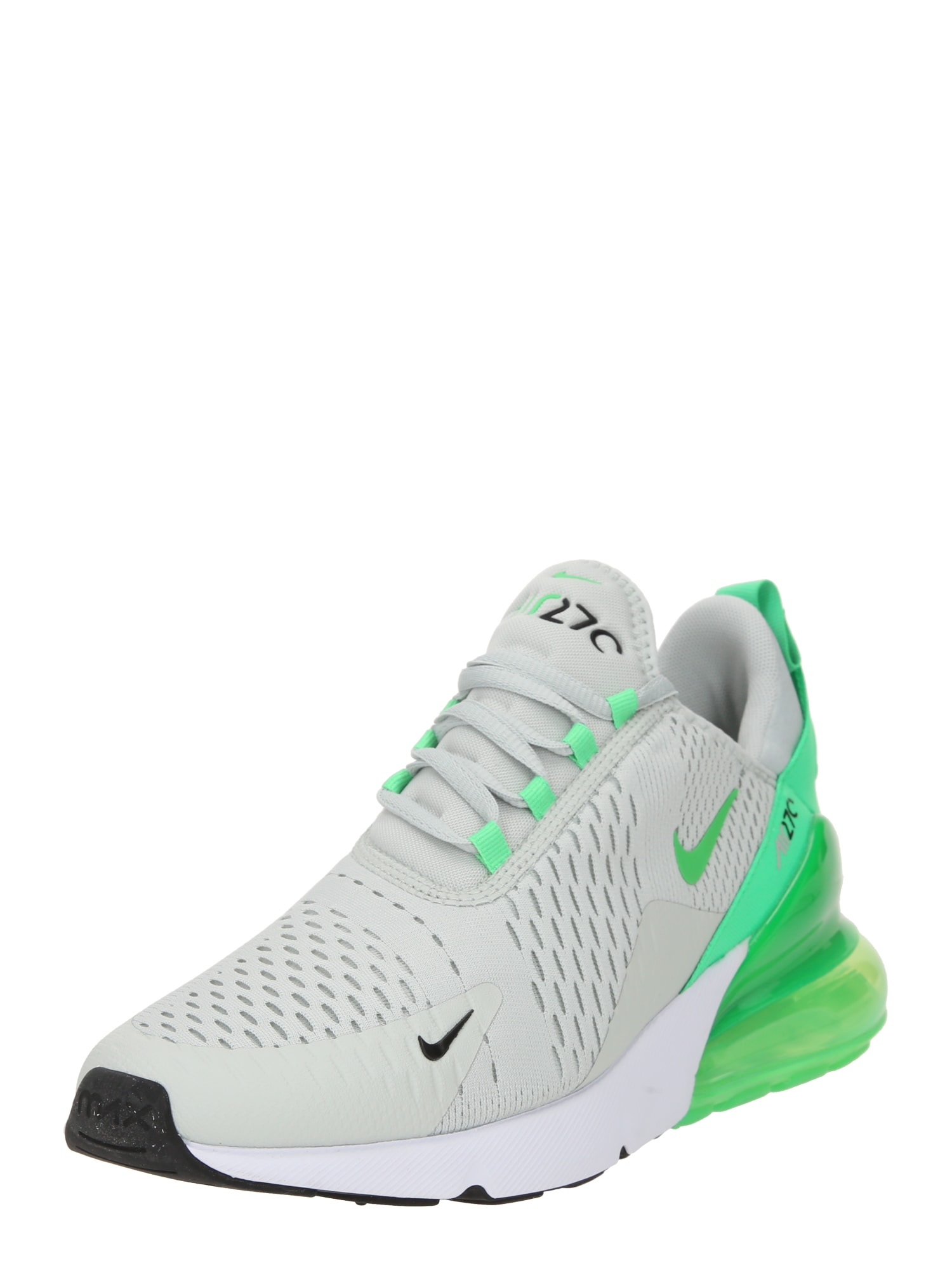 Nike Sportswear Nízke tenisky 'Air Max 270'  sivá / limetová / čierna