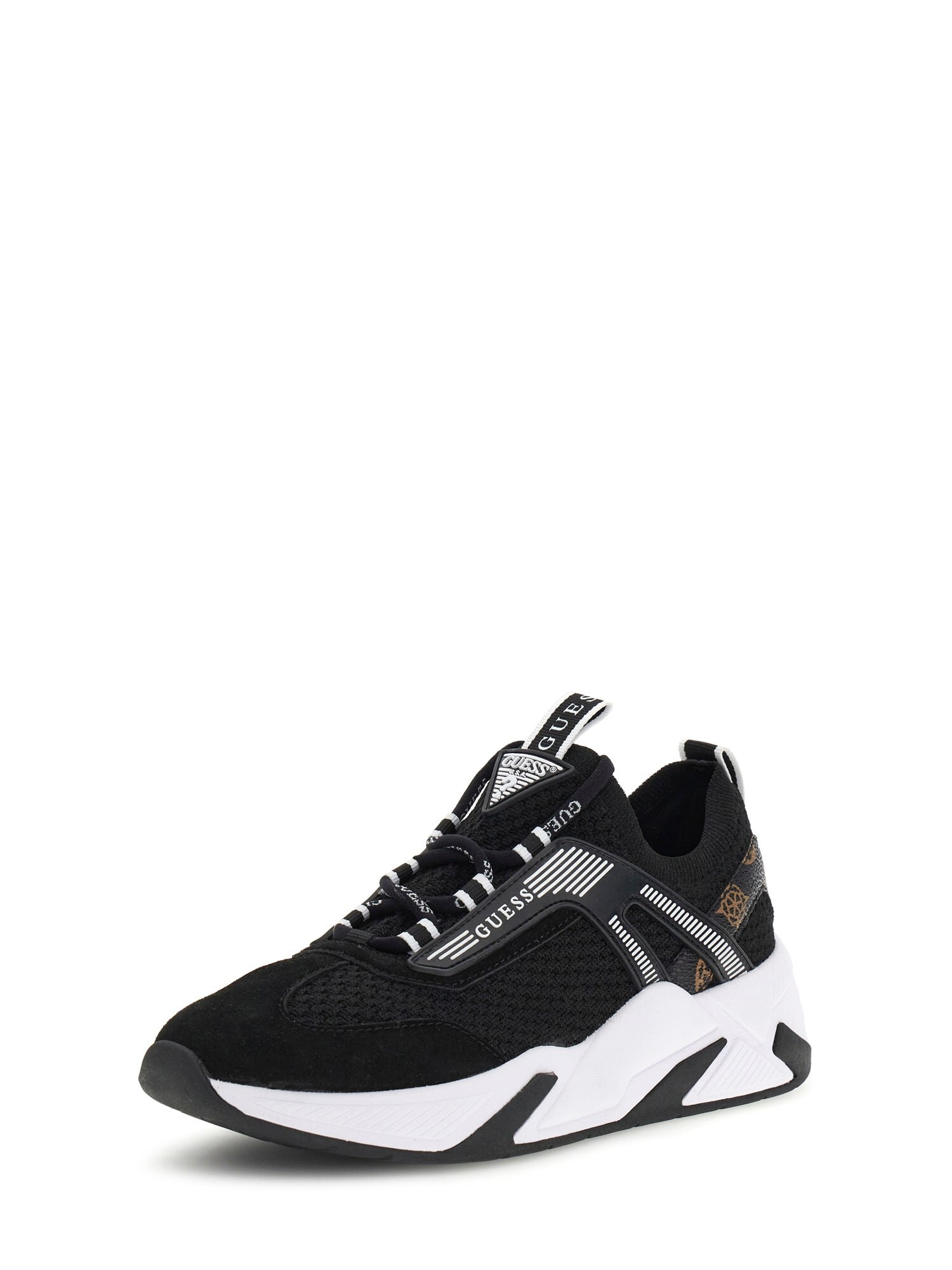 GUESS Sneaker înalt Genga  negru