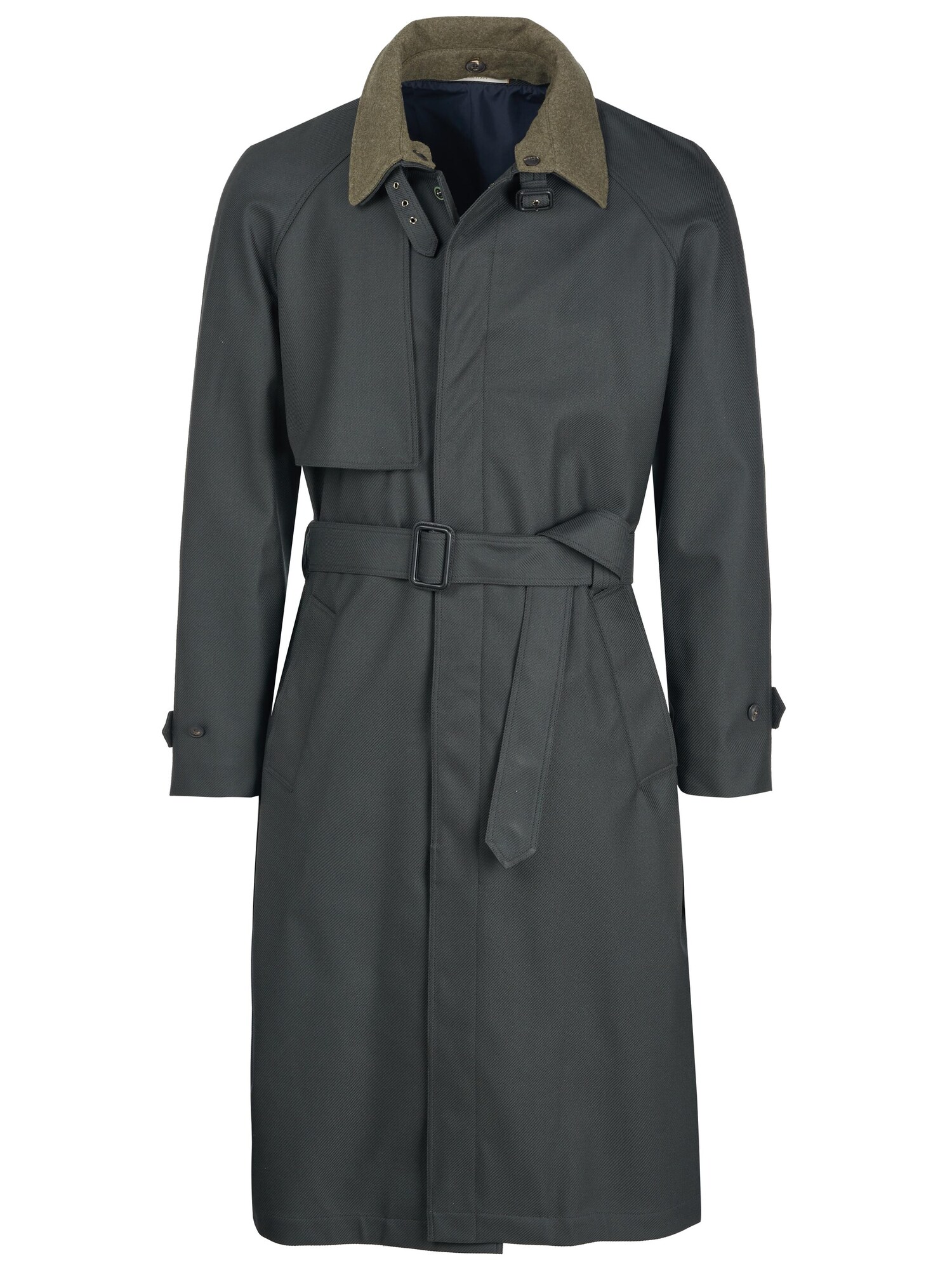 PAL ZILERI Cappotto di mezza stagione 'Pal Zileri Mantel' verde scuro