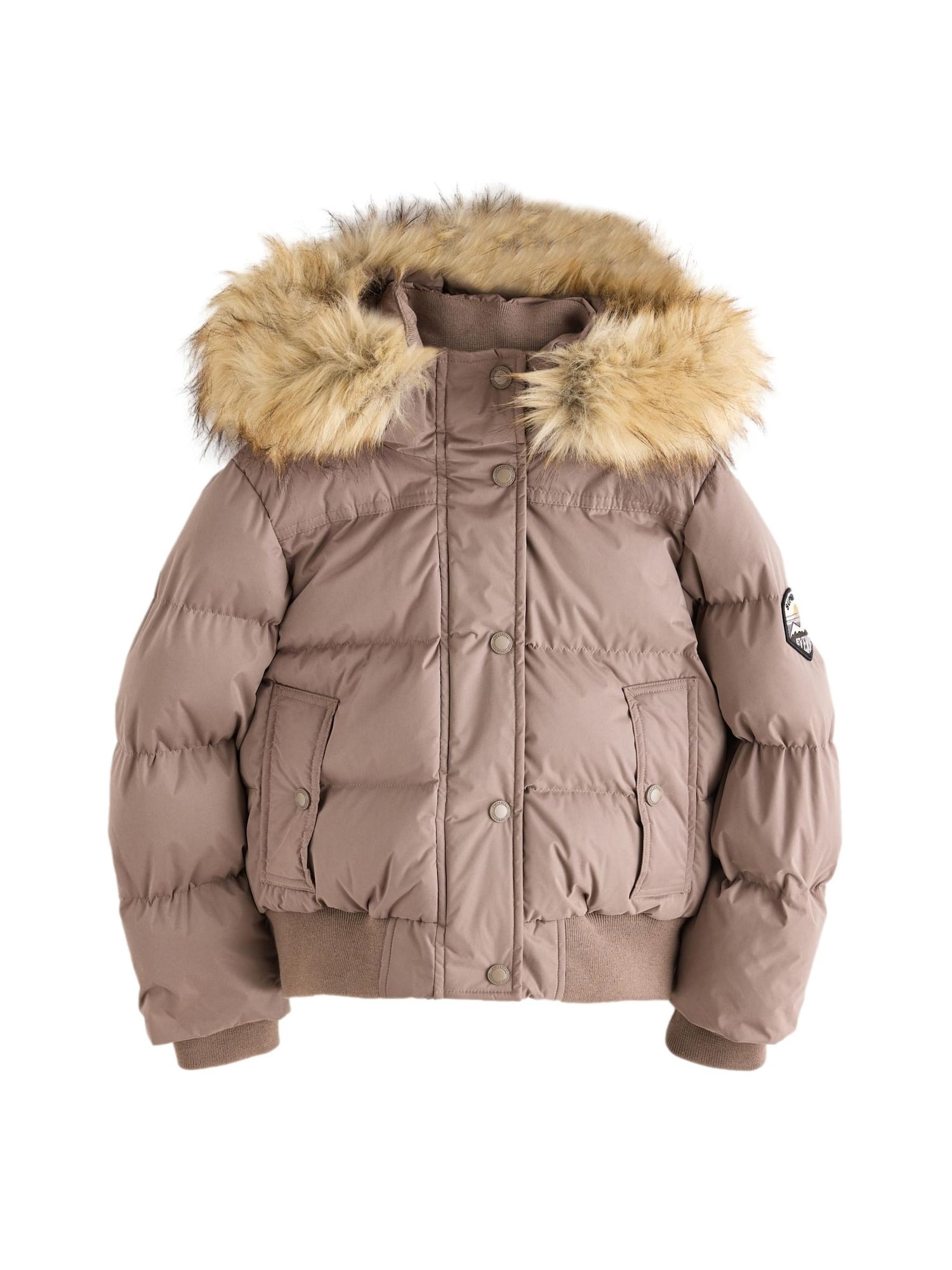 Superdry & Co Geacă de iarnă Everest maro deschis