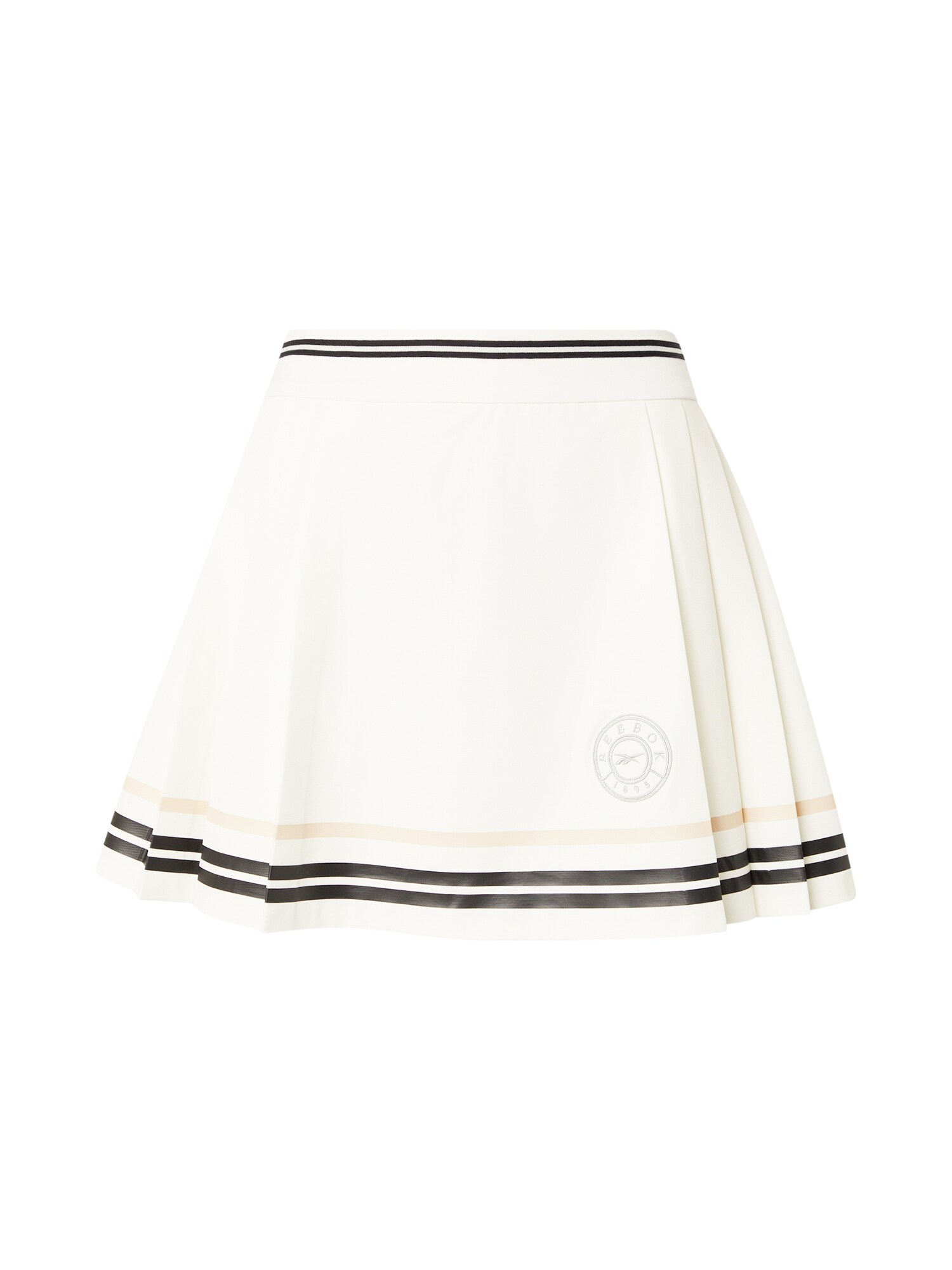 Reebok Fustă 'LAWN CLUB'  bej / negru / alb
