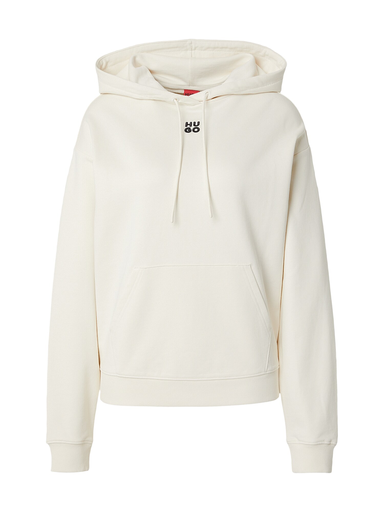 HUGO Sudadera 'Delfinia'  negro / blanco