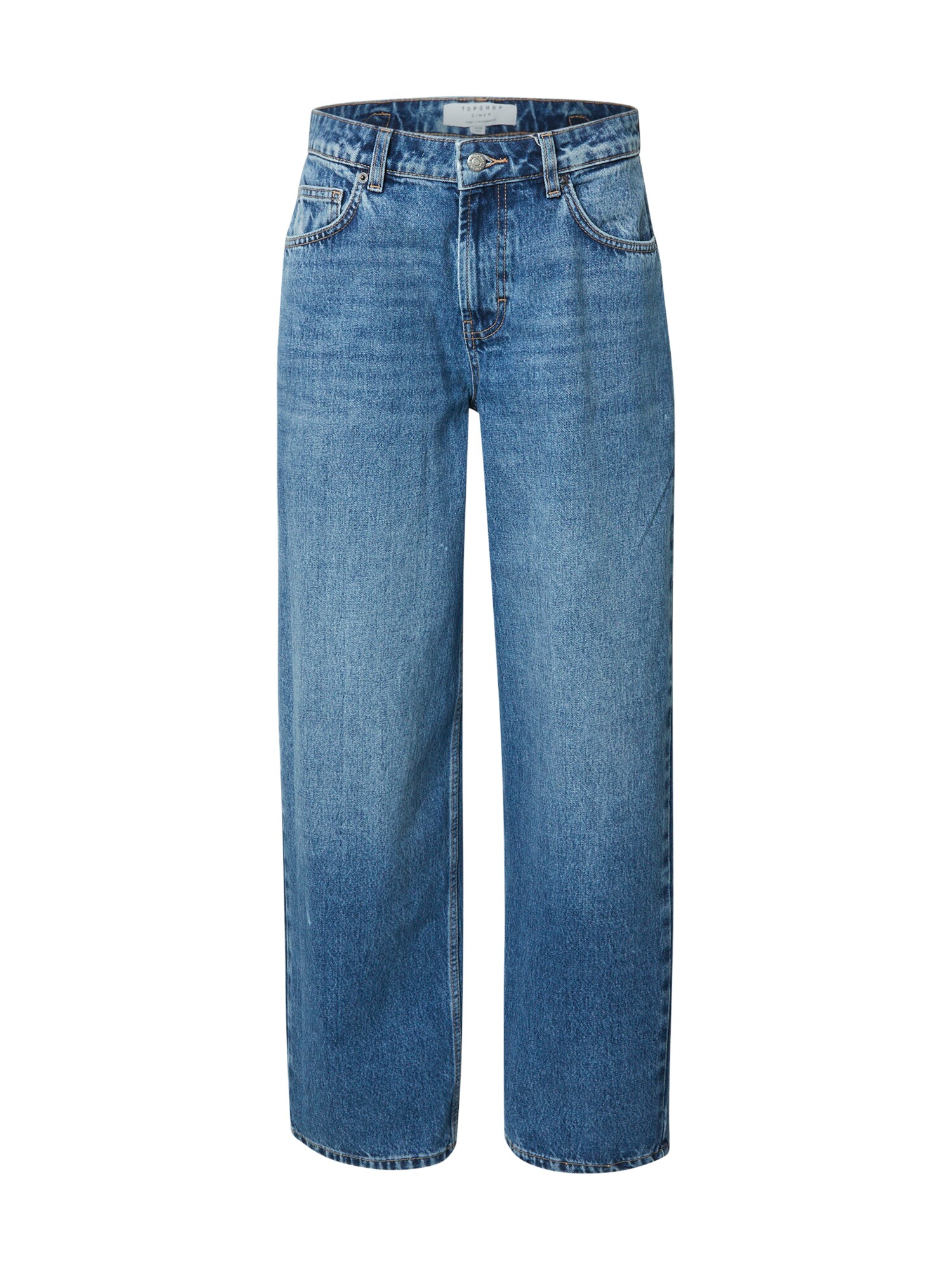 TOPSHOP Džínsy 'Cinch'  modrá denim