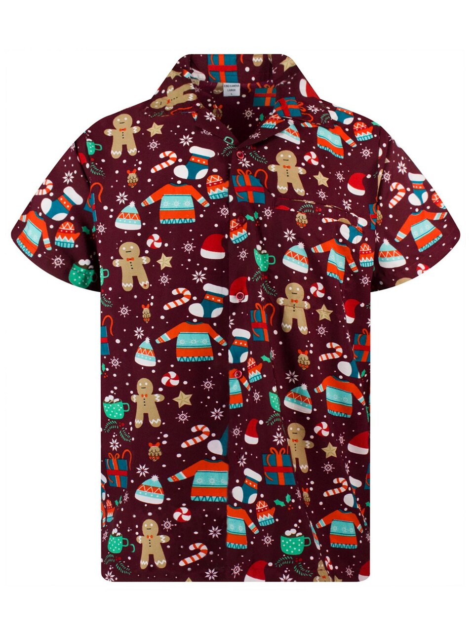 Skjorta 'Christmas Gingerbread'