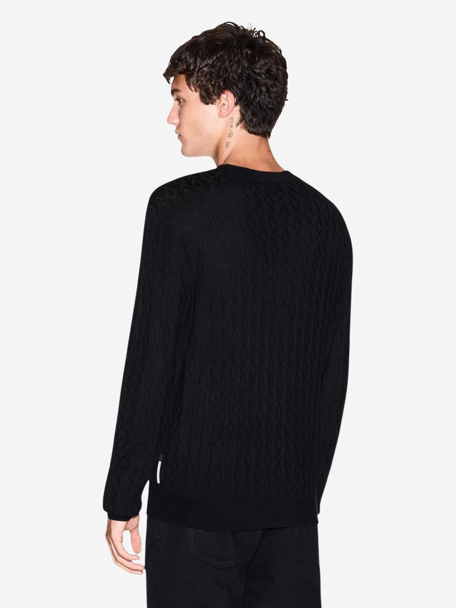 ARMANI EXCHANGE Jersey negro – imagen 15