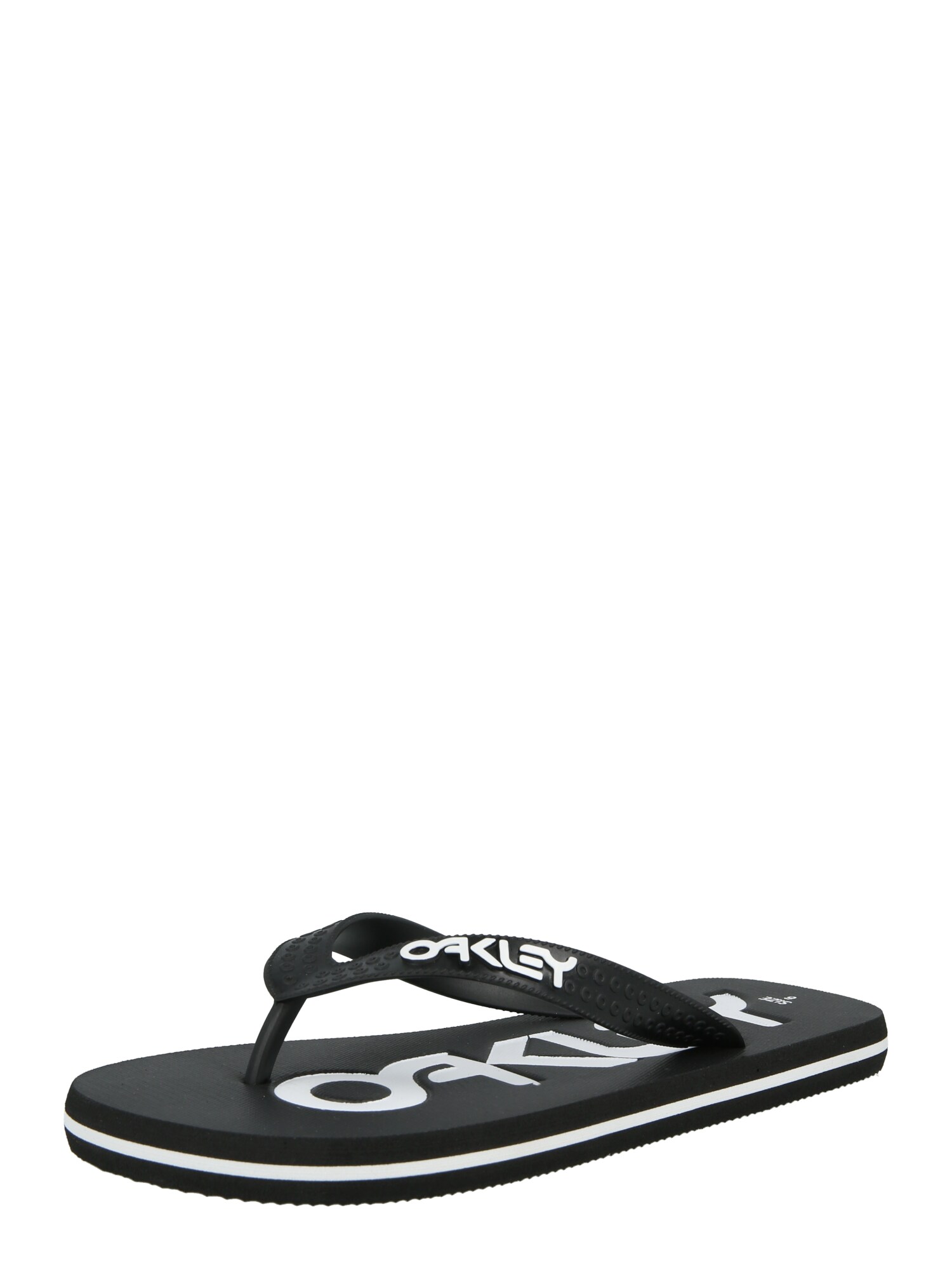 OAKLEY Flip-flops 'College'  negru / alb