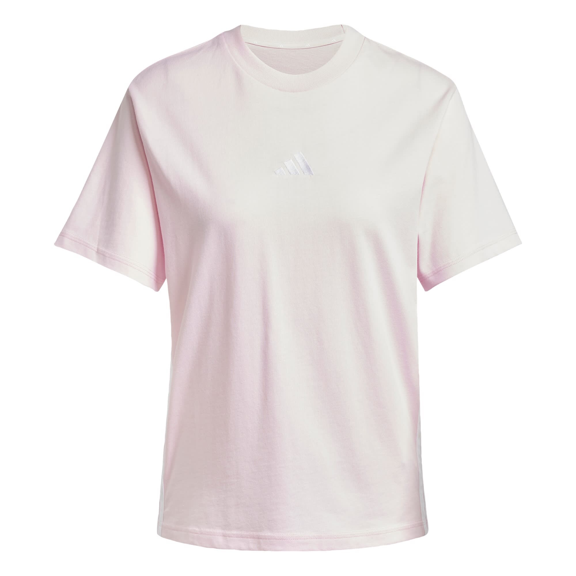 ADIDAS SPORTSWEAR Tricou funcțional Essentials  roz / alb