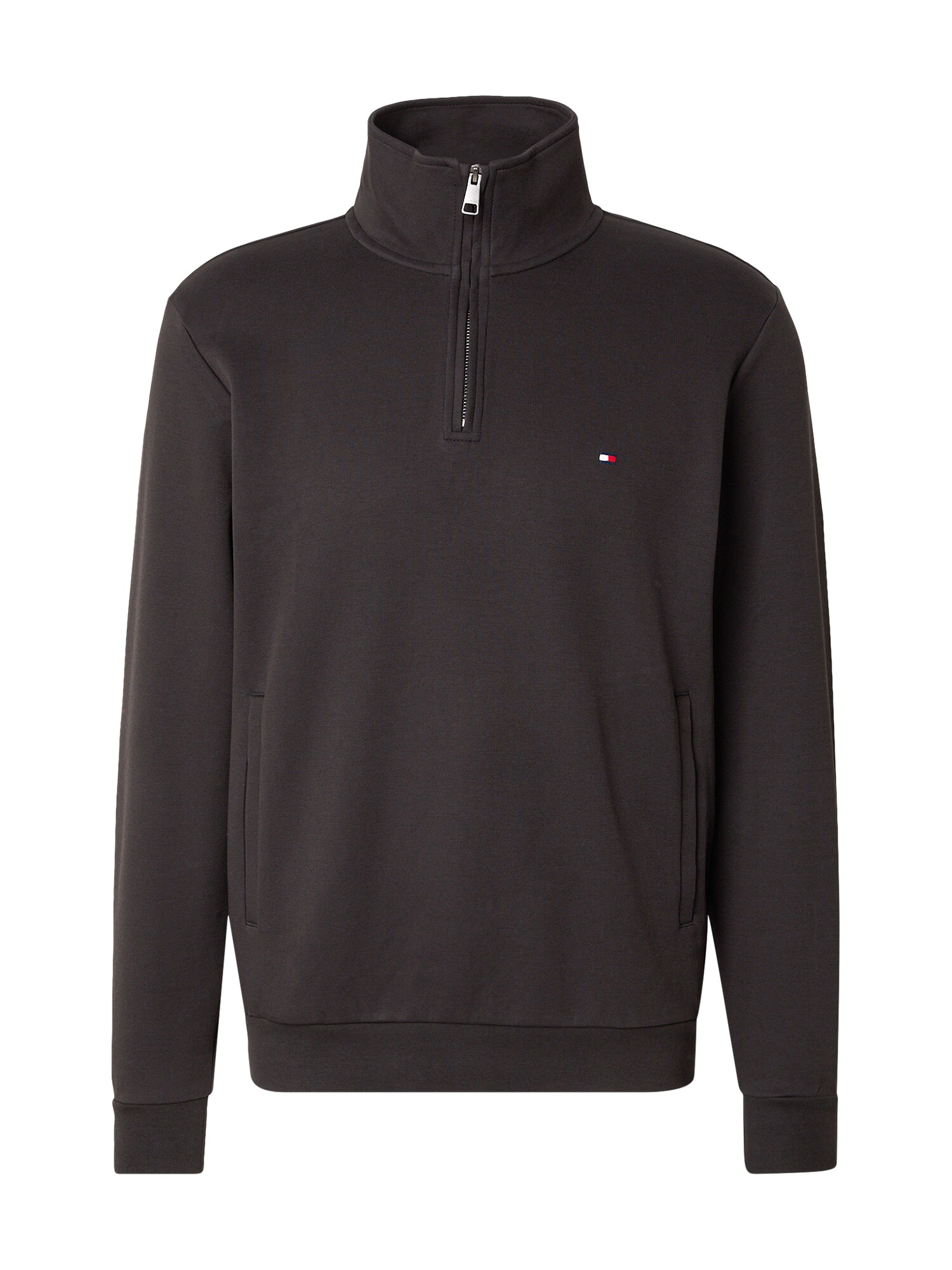 TOMMY HILFIGER Mikina 'ESSENTIAL'  čierna