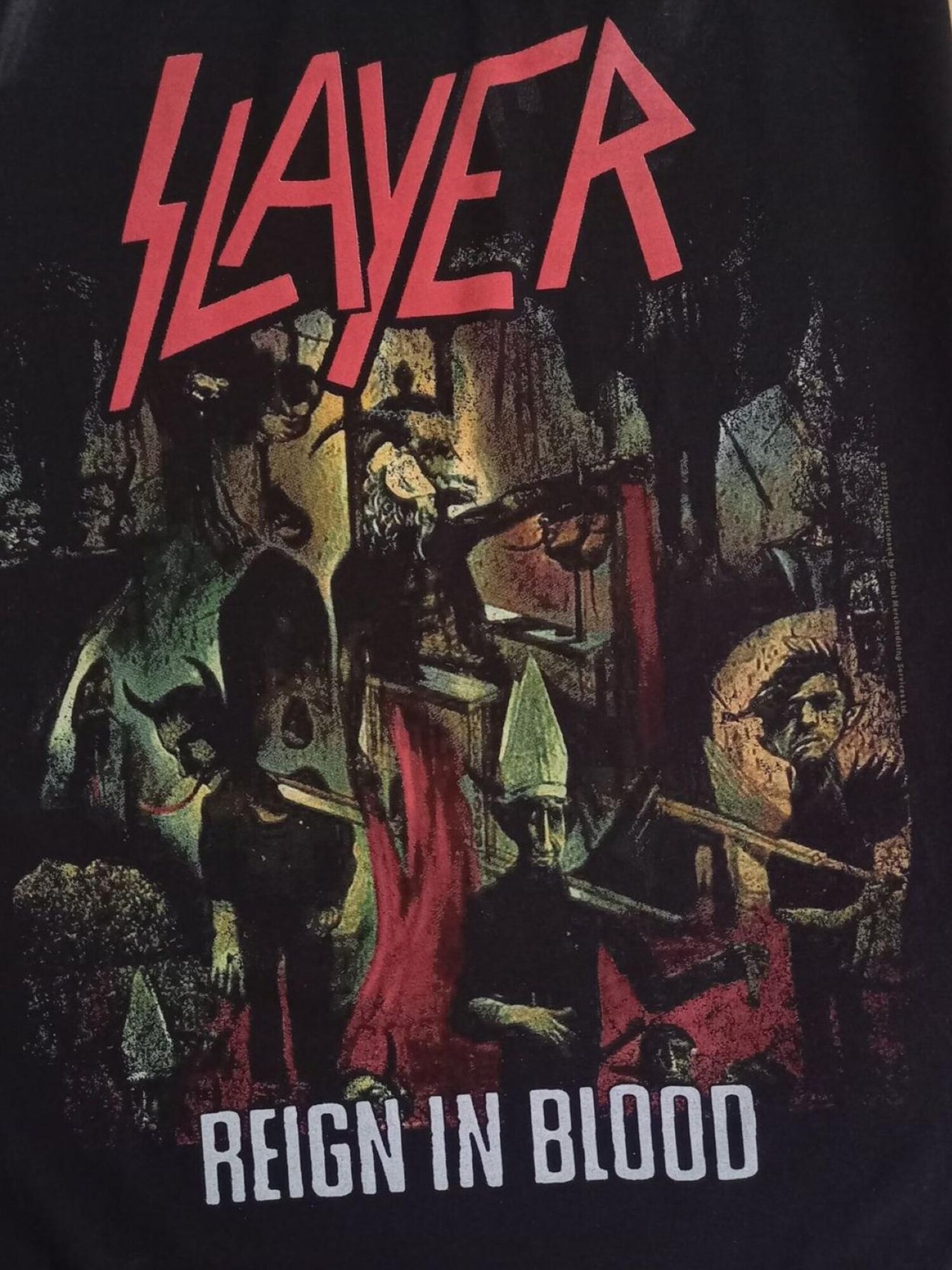 Slayer Sudadera 'Slayer Reign in Blood'  negro – imagen 3