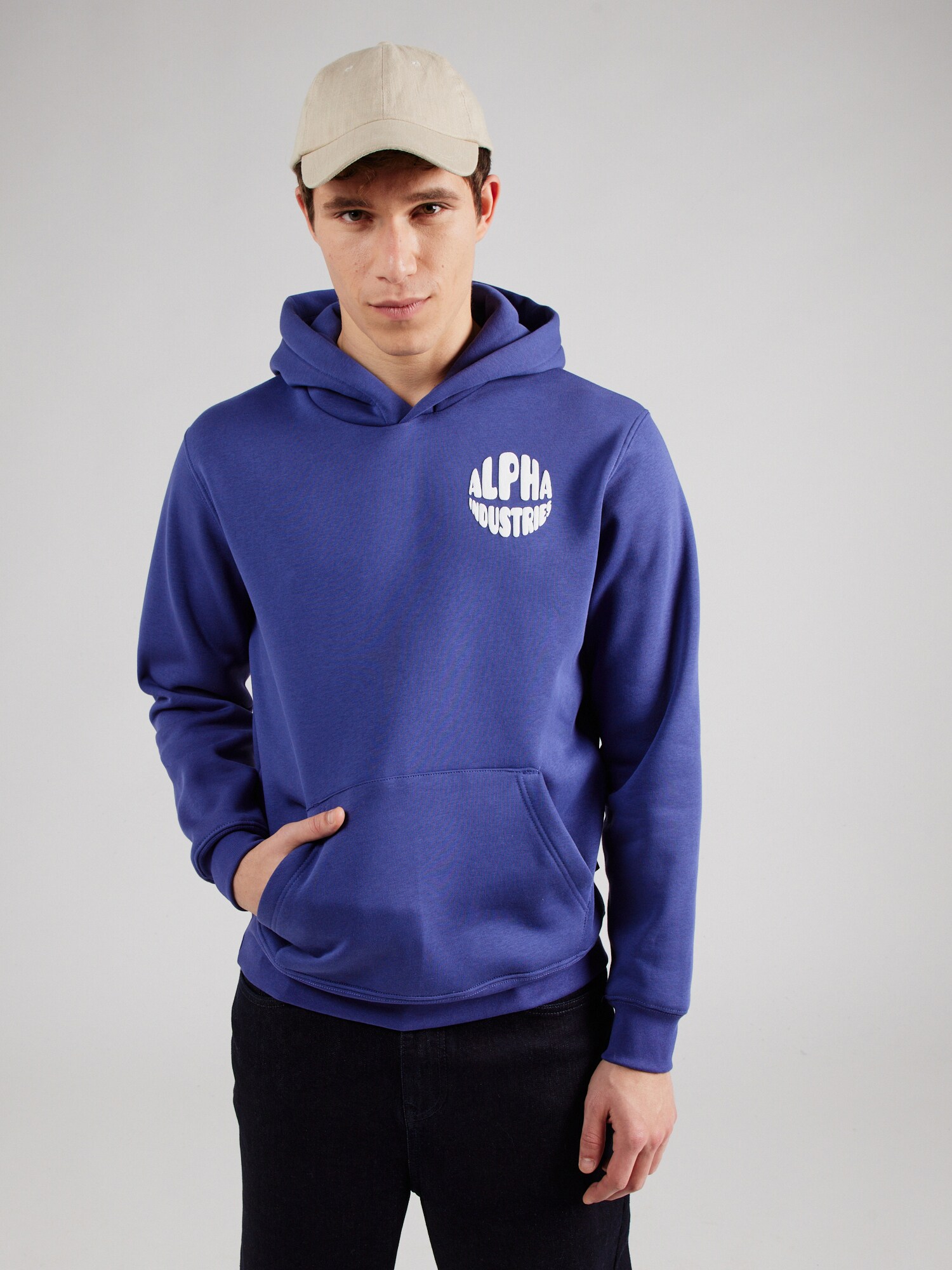 ALPHA INDUSTRIES Tréning póló  ibolyakék termék 2. képe