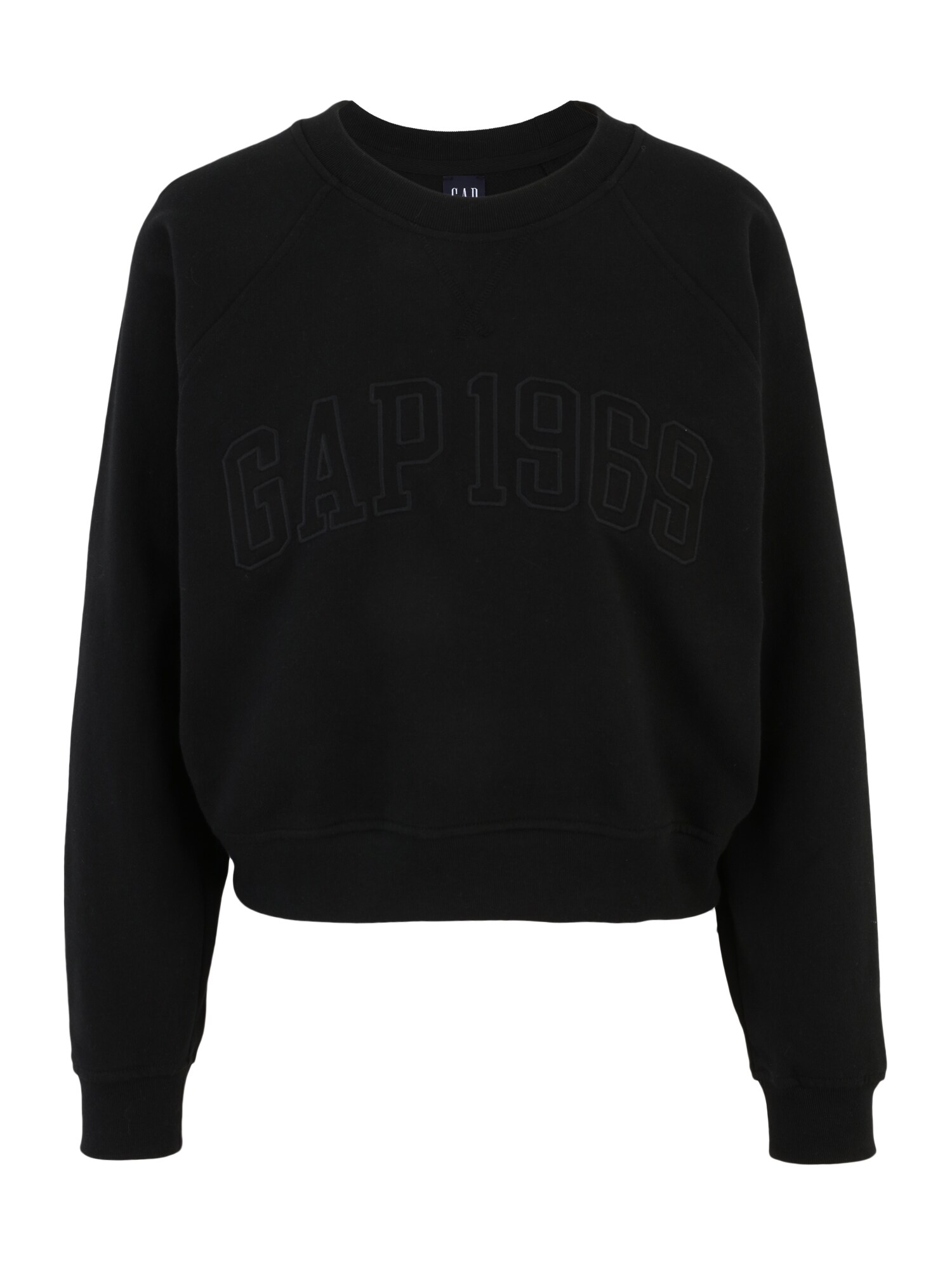 Gap Petite Bluză de molton  negru