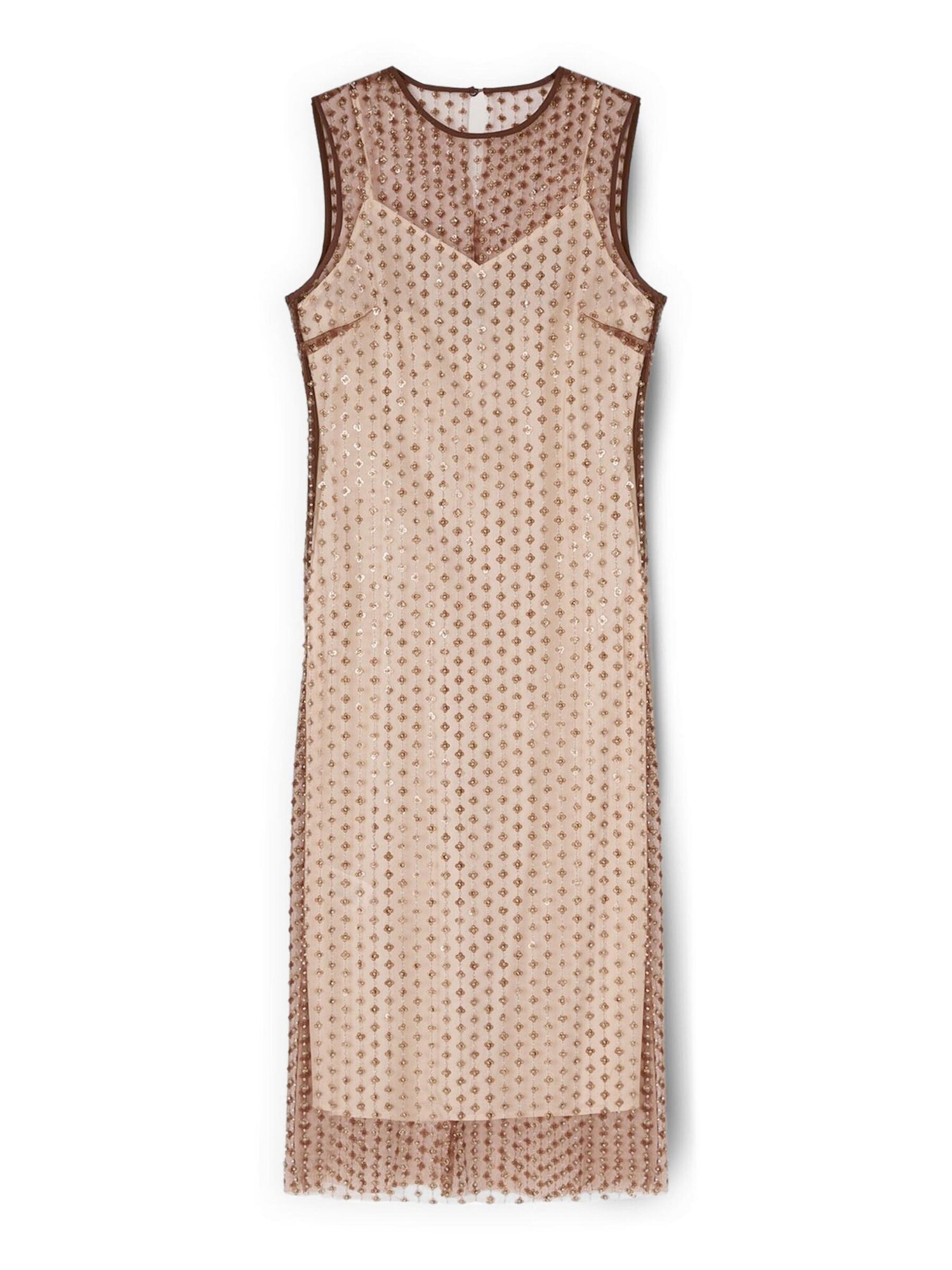MOTIVI Vestido  beige