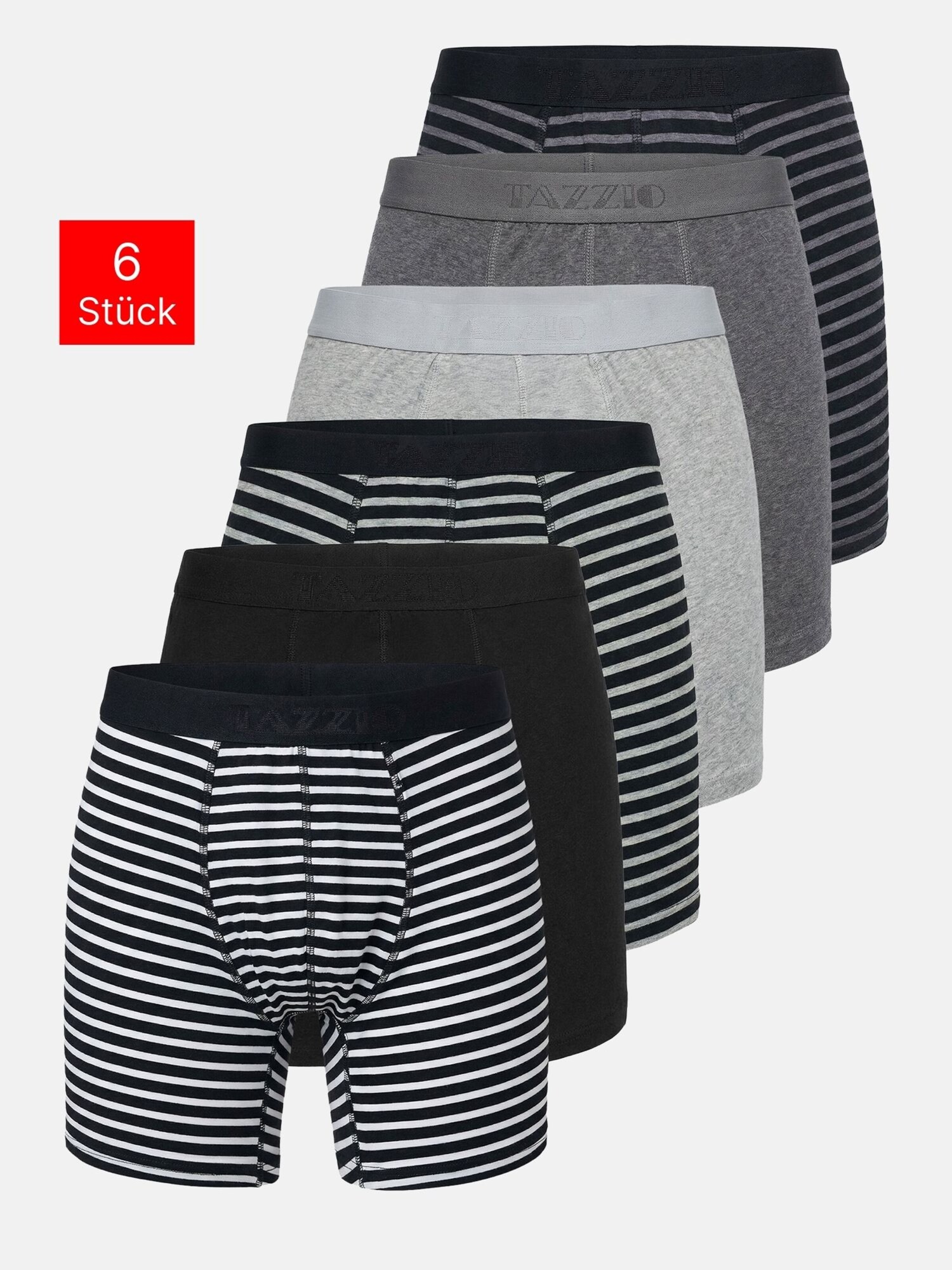 Tazzio Calzoncillo boxer 'BS1002'  negro